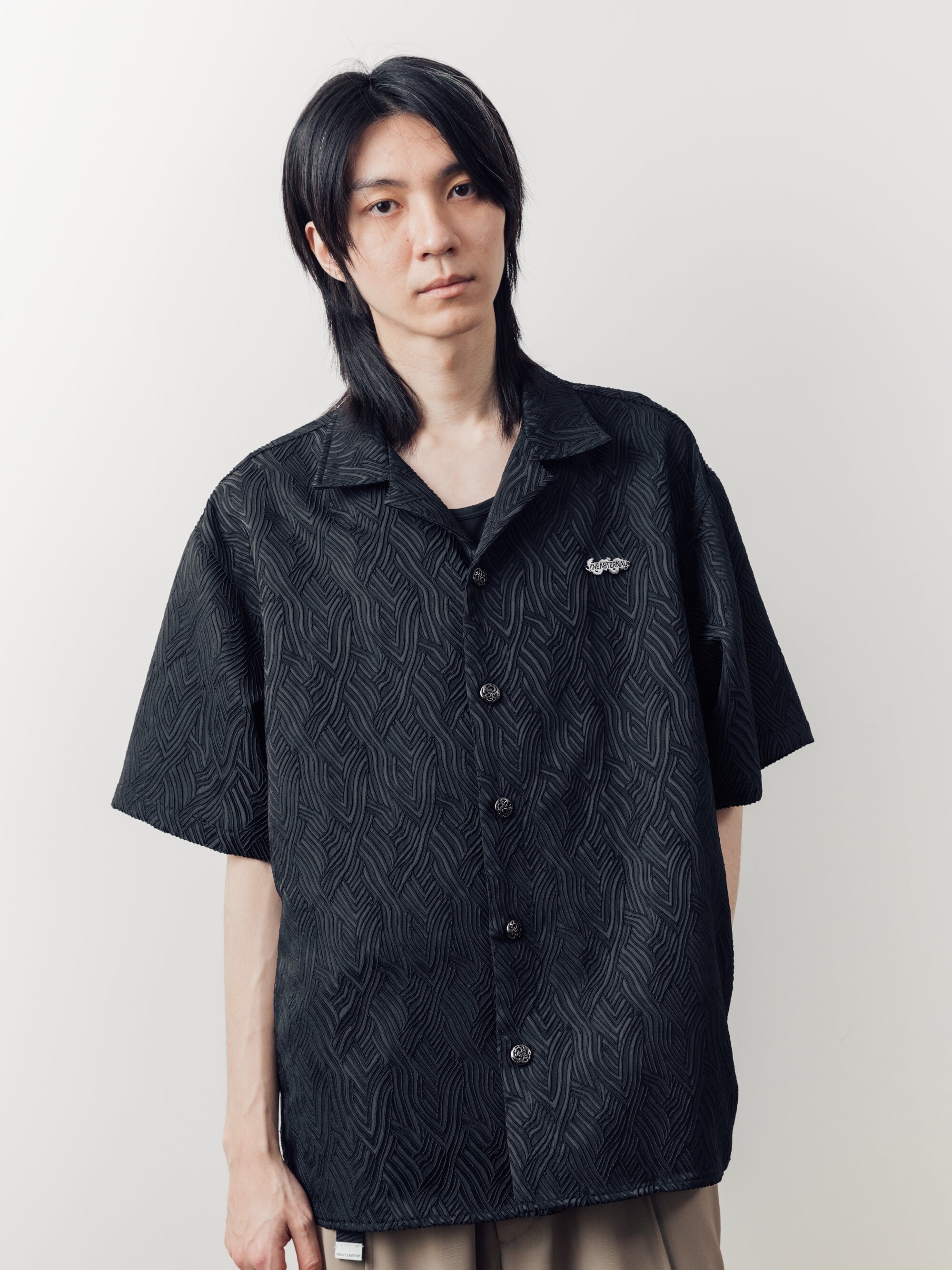 JIN 立體3D線條襯衫
