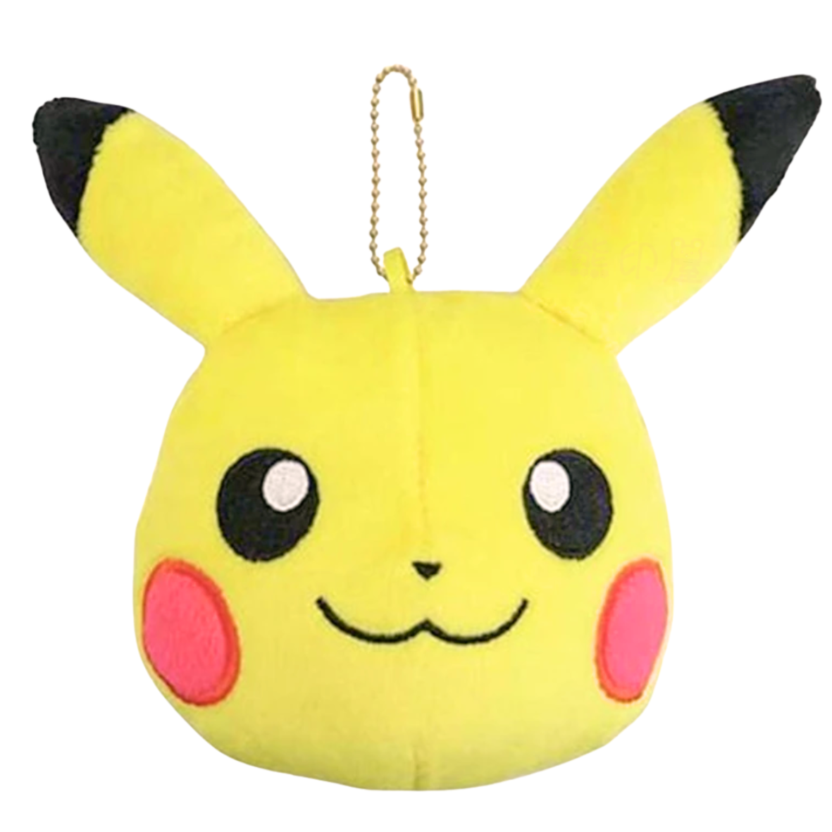 POKÉMON - 比卡超毛公仔拉鍊包吊飾 掛飾 寵物小精靈 寶可夢 (平行進口)