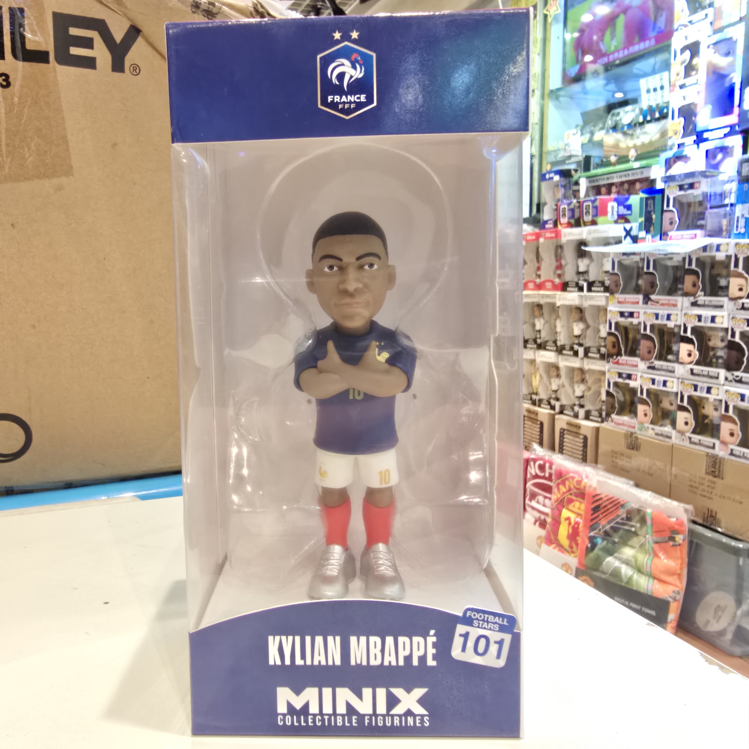 法國MINIX 12cm麥巴比Kylian Mbappé公仔