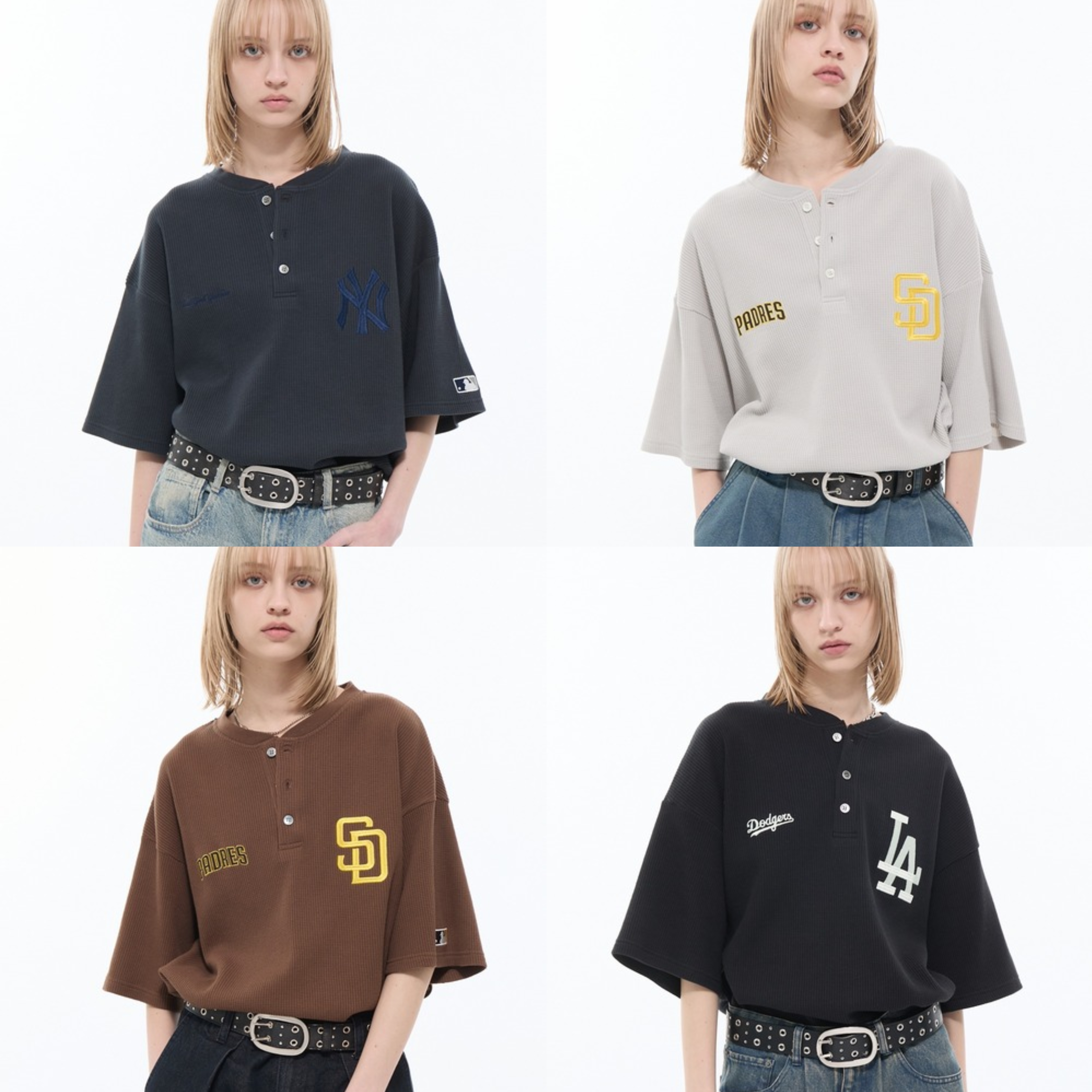 JP MLB 刺繡LOGO (UNISEX)