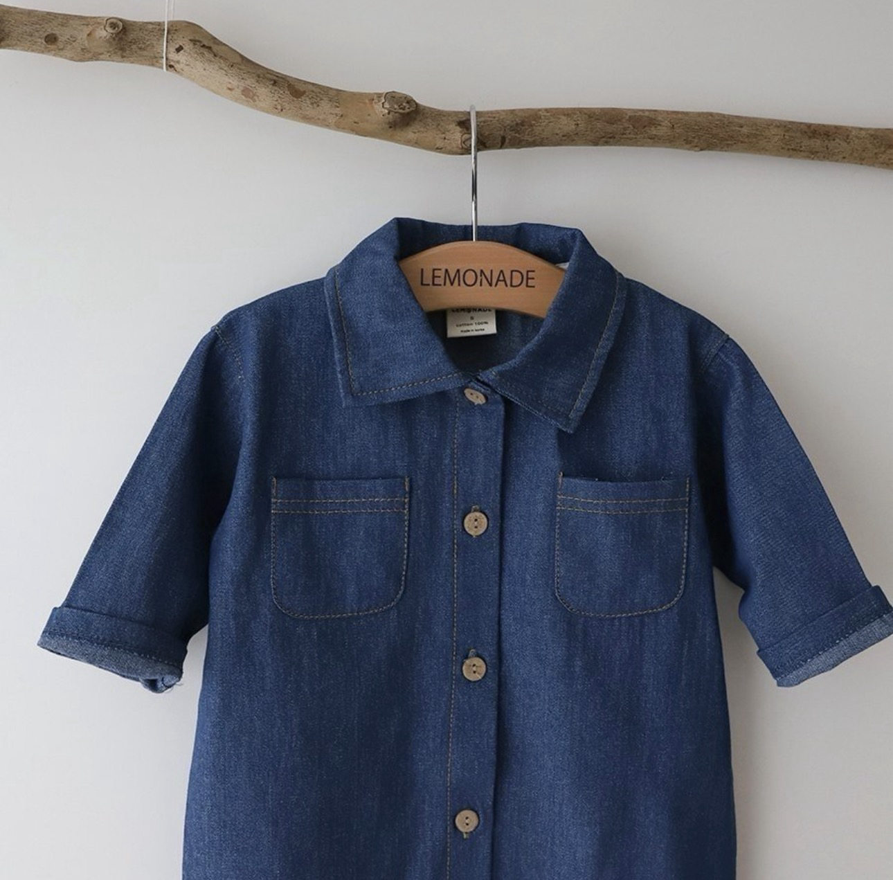 LEMONADE Mild Collar Romper