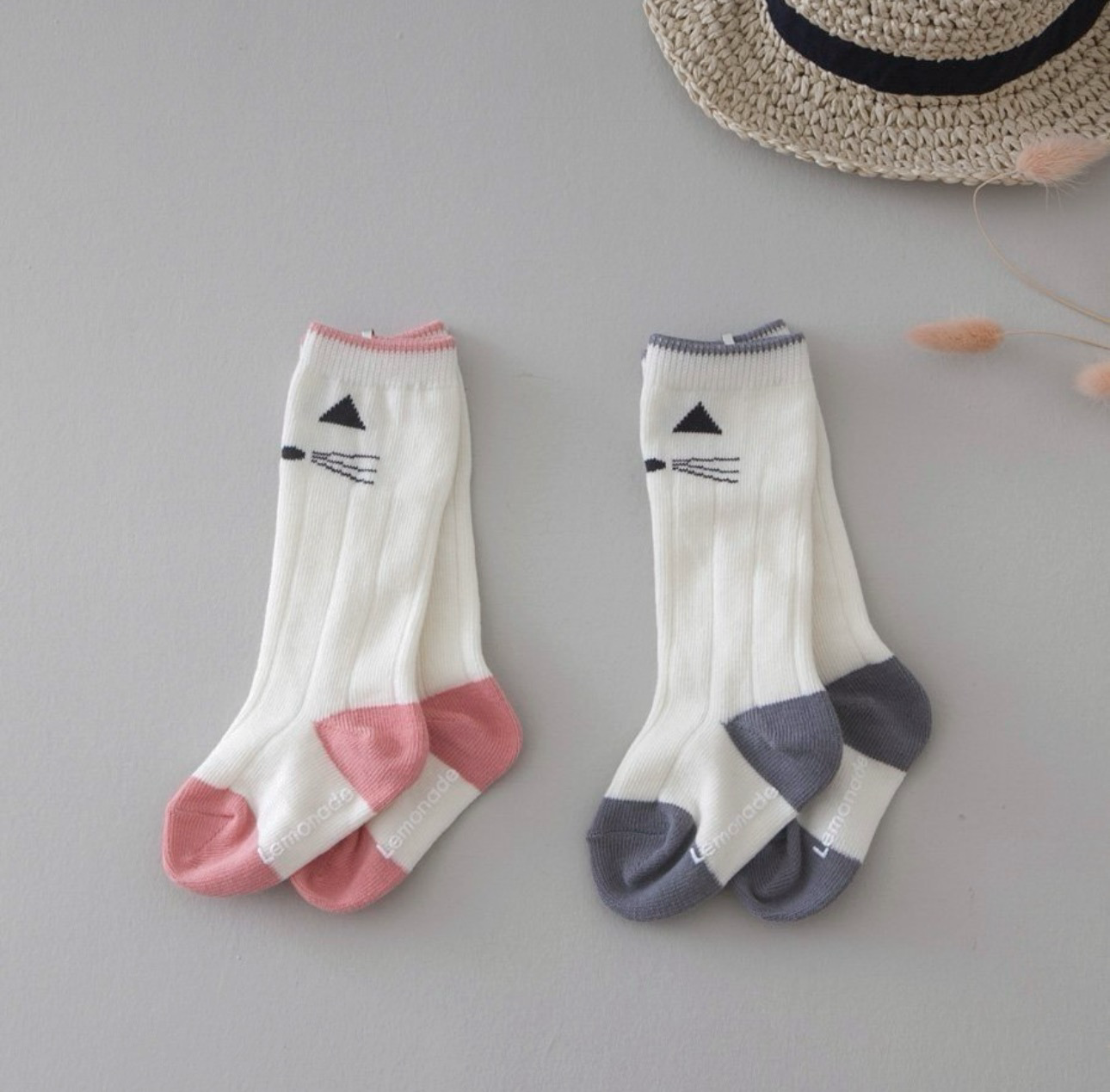 LEMONADE Meow Socks