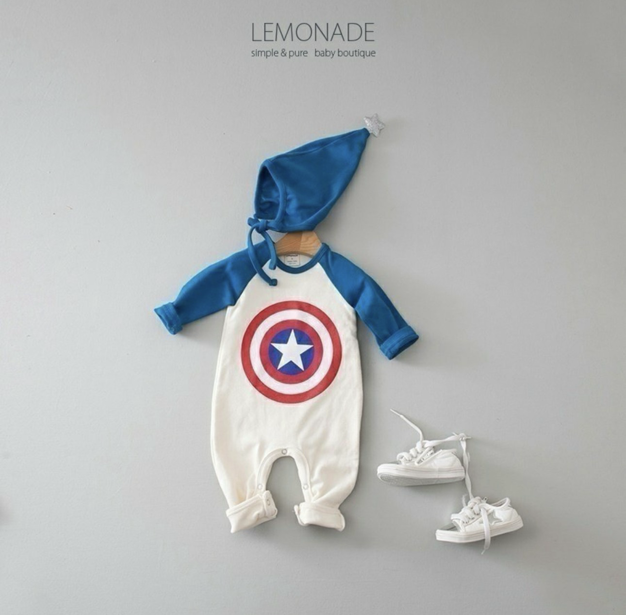 LEMONADE Captain Raglan Suit Set