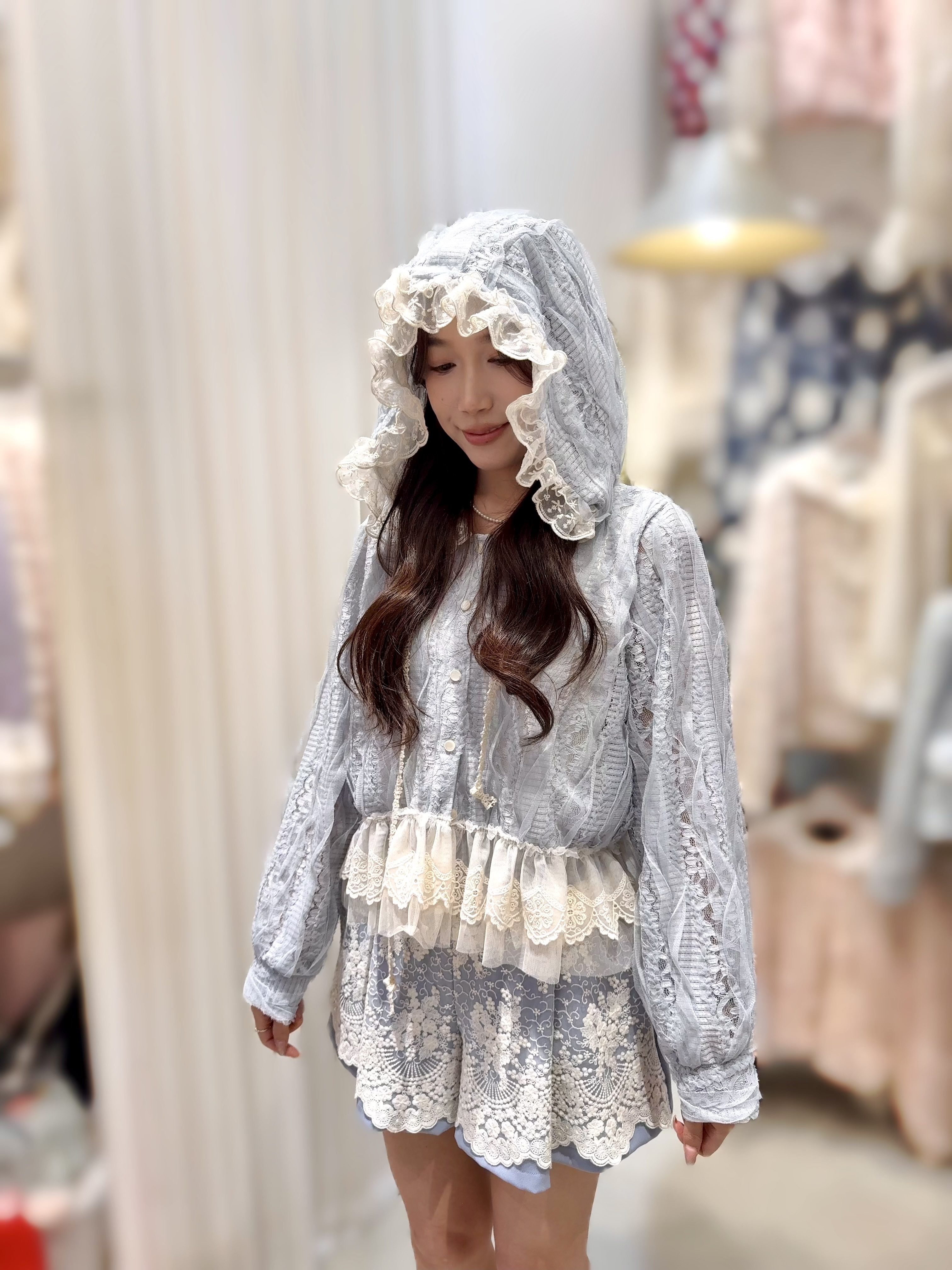 Y85  開胸LACE   胸44 長23 $699  校長價 Y牌人氣NO:3🥉