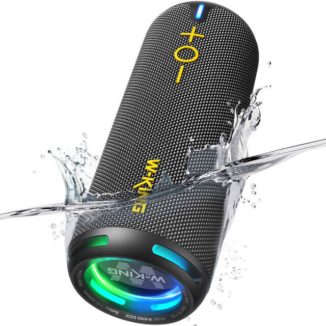 W-KING D320 聲光美型 360° 環繞藍牙喇叭