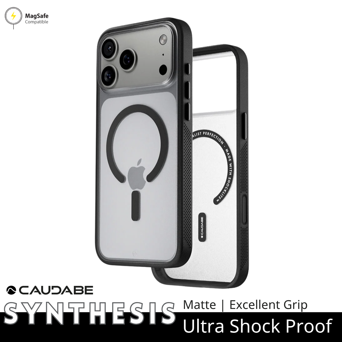 【美國Caudabe】 Synthesis (鏡頭開孔)-iPhone 18 Pro Max