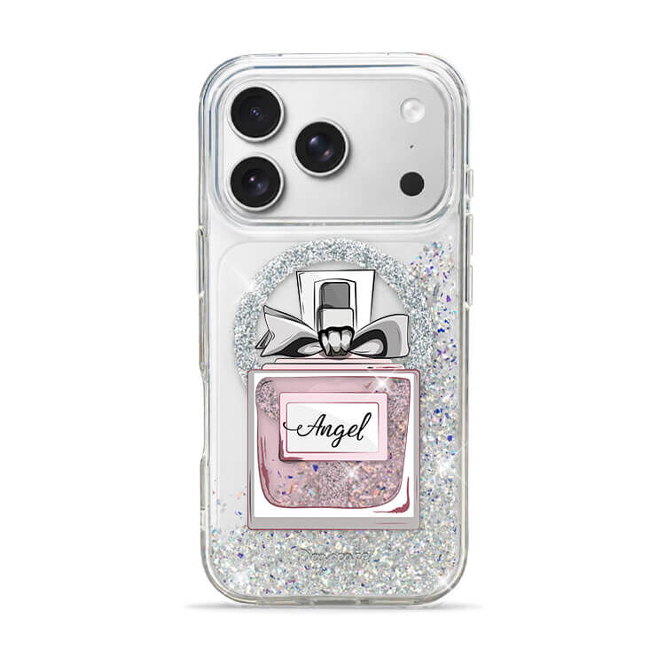 女士淡香 閃耀銀河貝拉殼 (MagSafe) - (訂製名字) iPhone客製化手機殼
