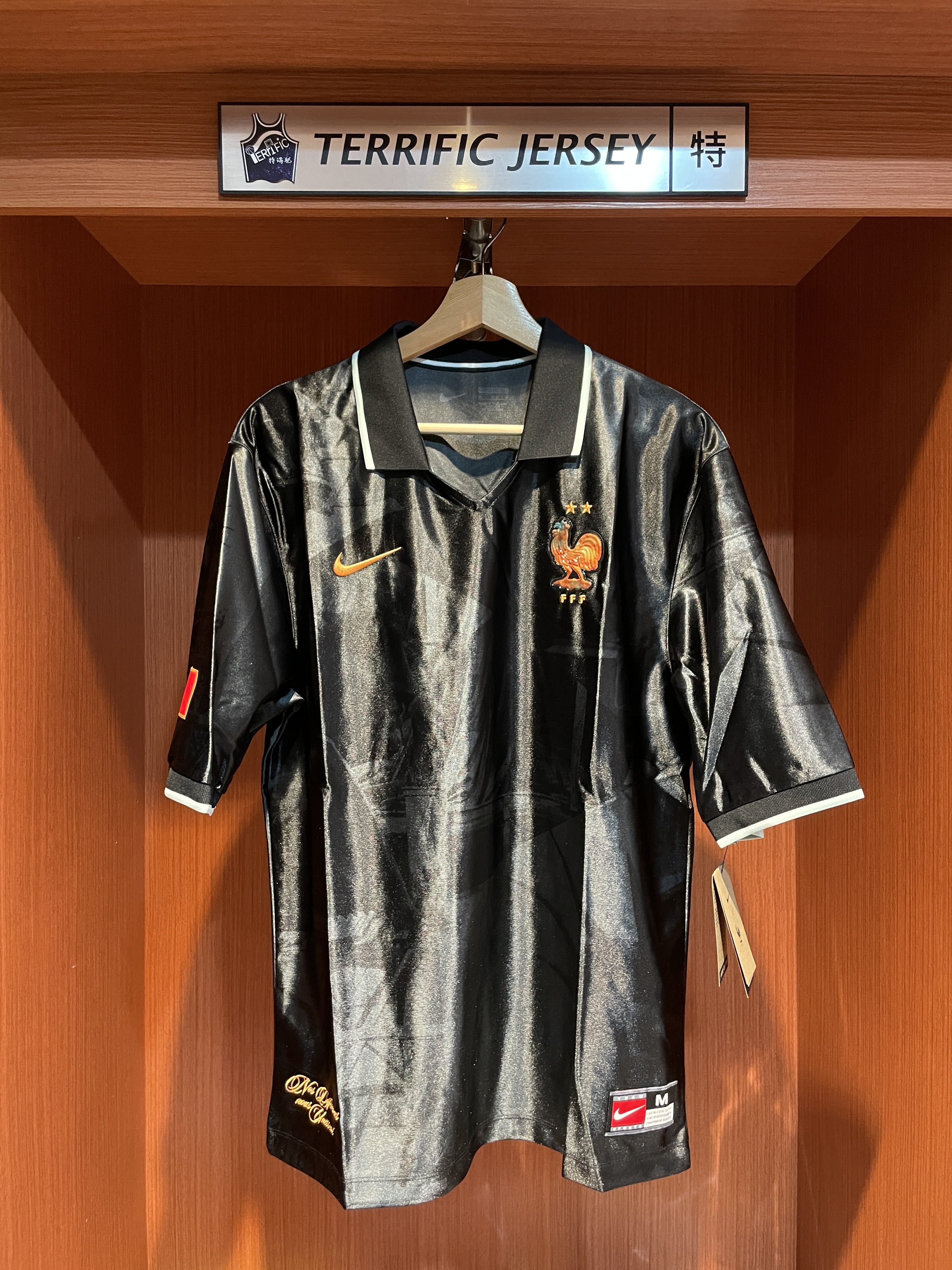 FIFA足球 France 法國 黑休閒球衣 2026 世界盃 Nike Lifestyle Jersey 排汗 亮面 全新