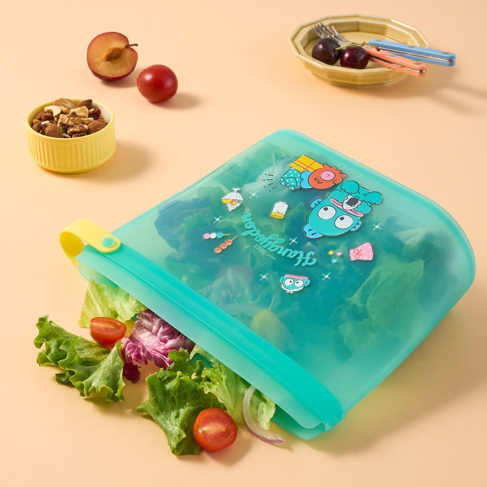 LocknLock X Sanrio Silicone Zippper Bag 1.3L