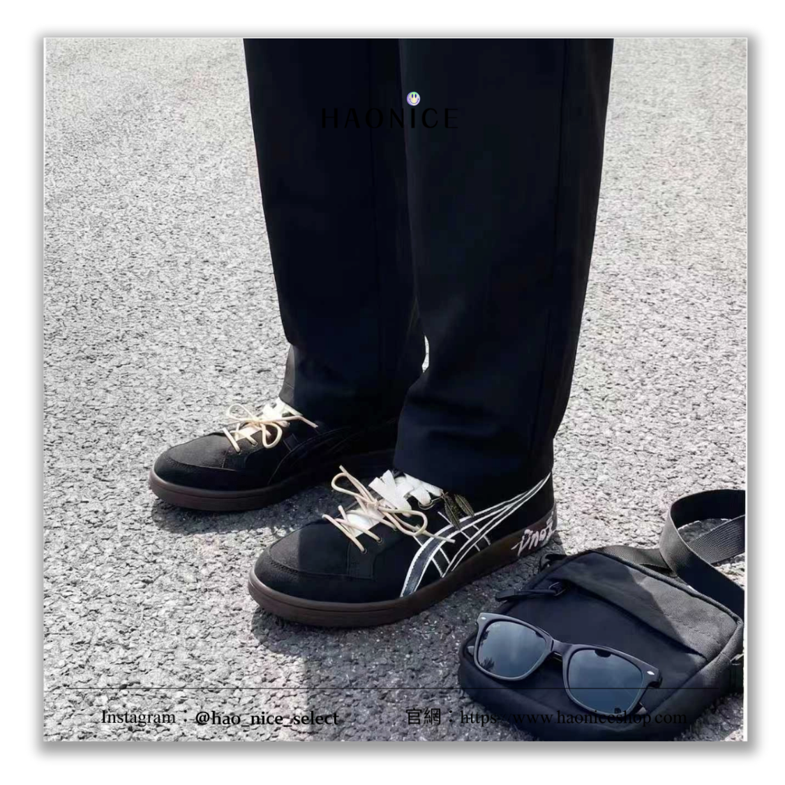 【HAO NICE】國外限定款🎨Onitsuka Tiger 鬼塚虎 Advanti 羽毛裝飾 黑白 日系復古 黑白棕 運動鞋 休閒鞋