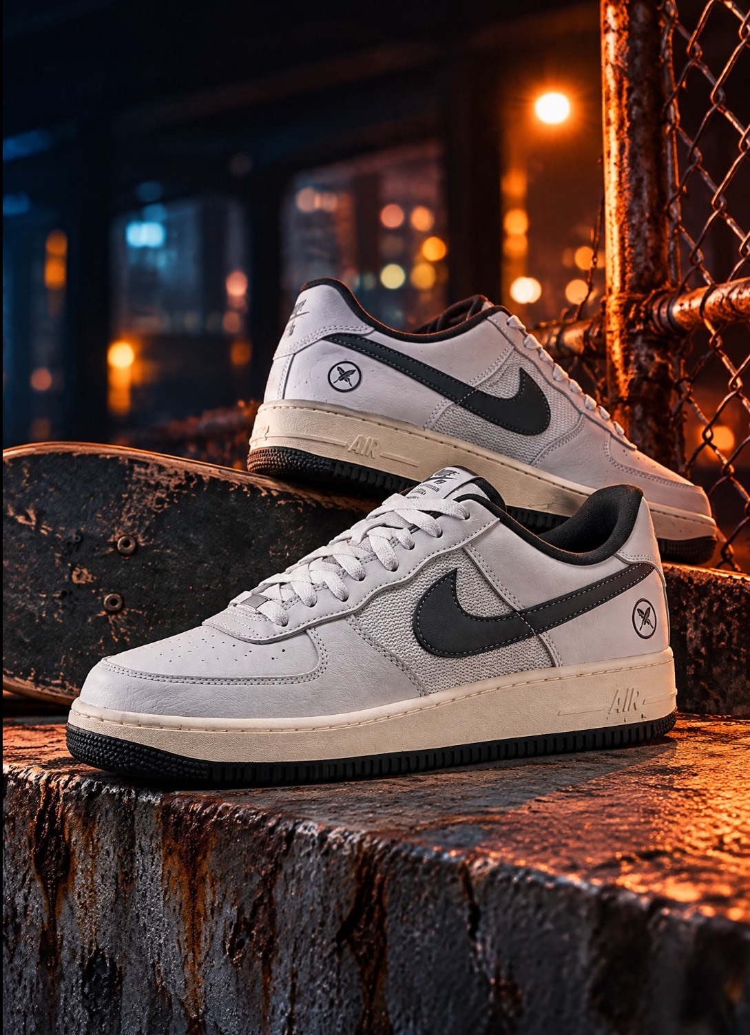 【APAIR】預購 Yuto Horigome x Nike AIR FORCE 1 SB 滑板冠軍 聯名 灰黑 IO8439-100