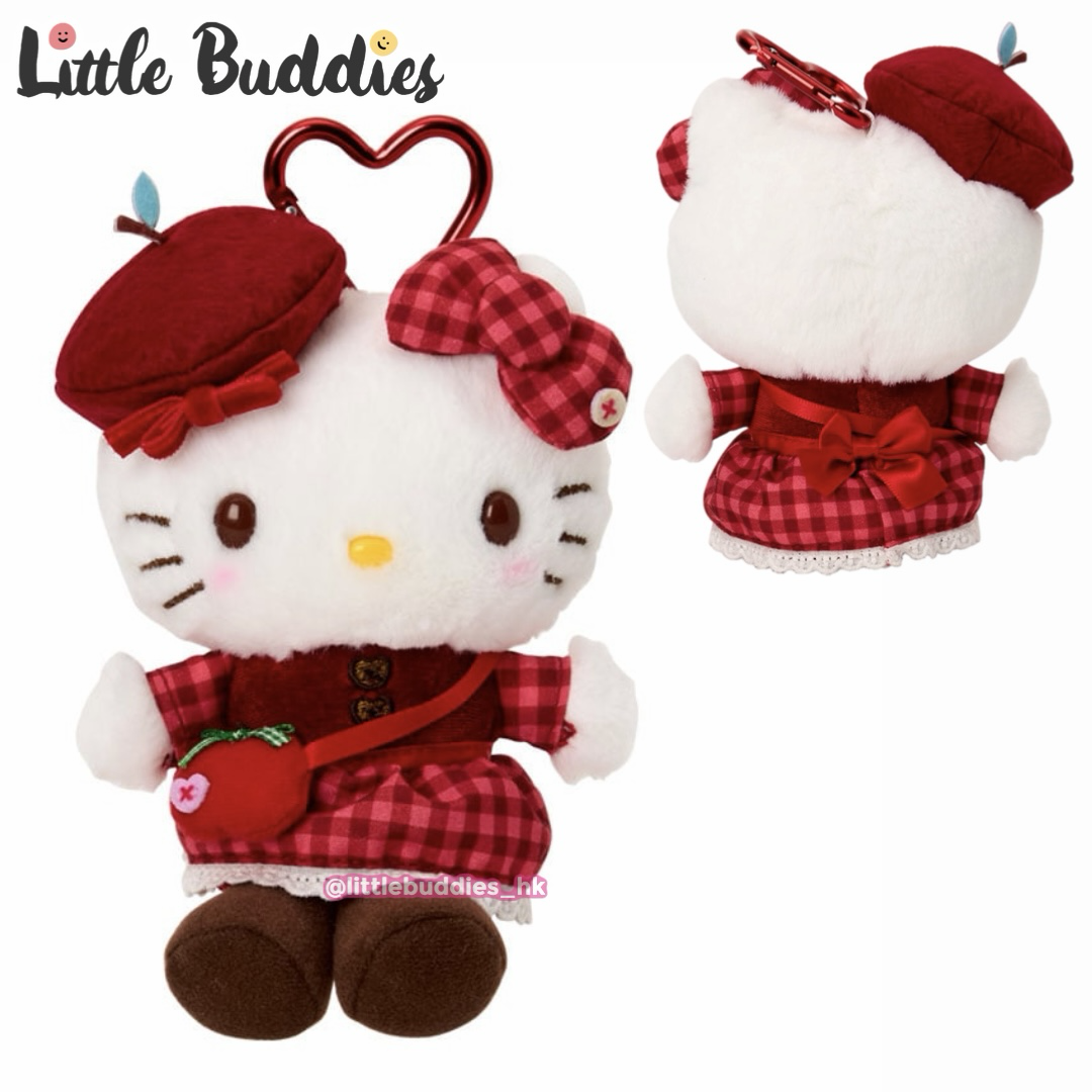 日本 Sanrio 紅蘋果系列 公仔匙扣