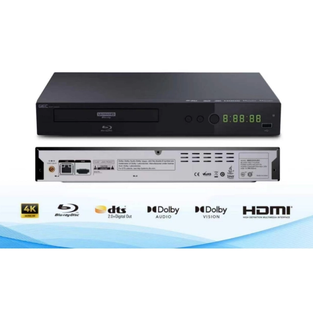 GIEC 杰科 4K Blu-ray播放機 BDP-G5530 增強版 | 全區碼