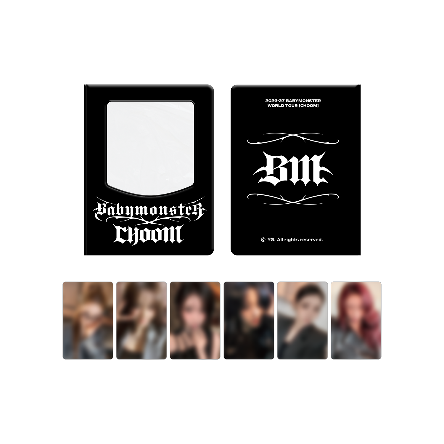 babymonster CHOOM Tour photocard collect book