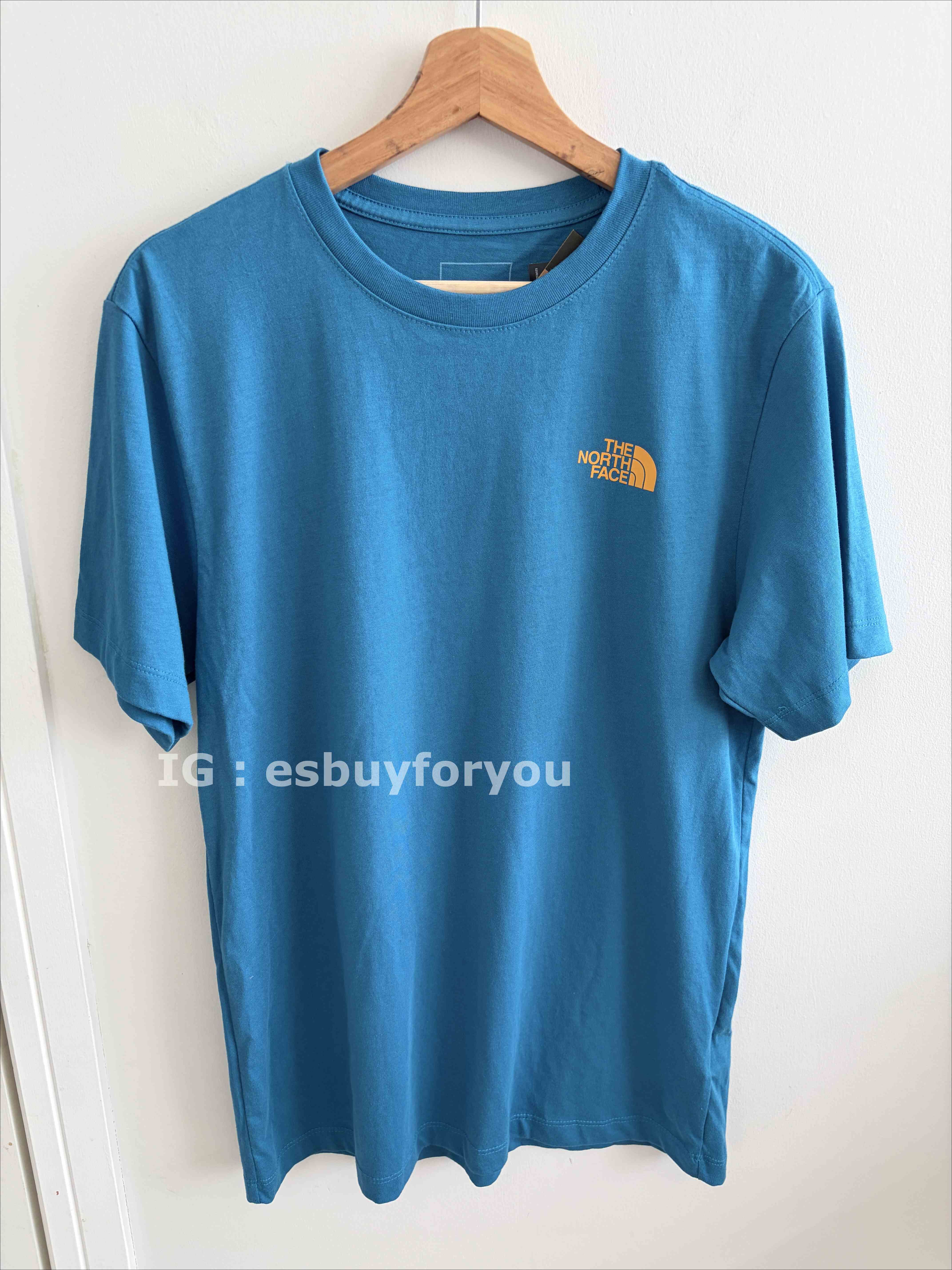 The North Face 男款 正反露營圖案 短TEE