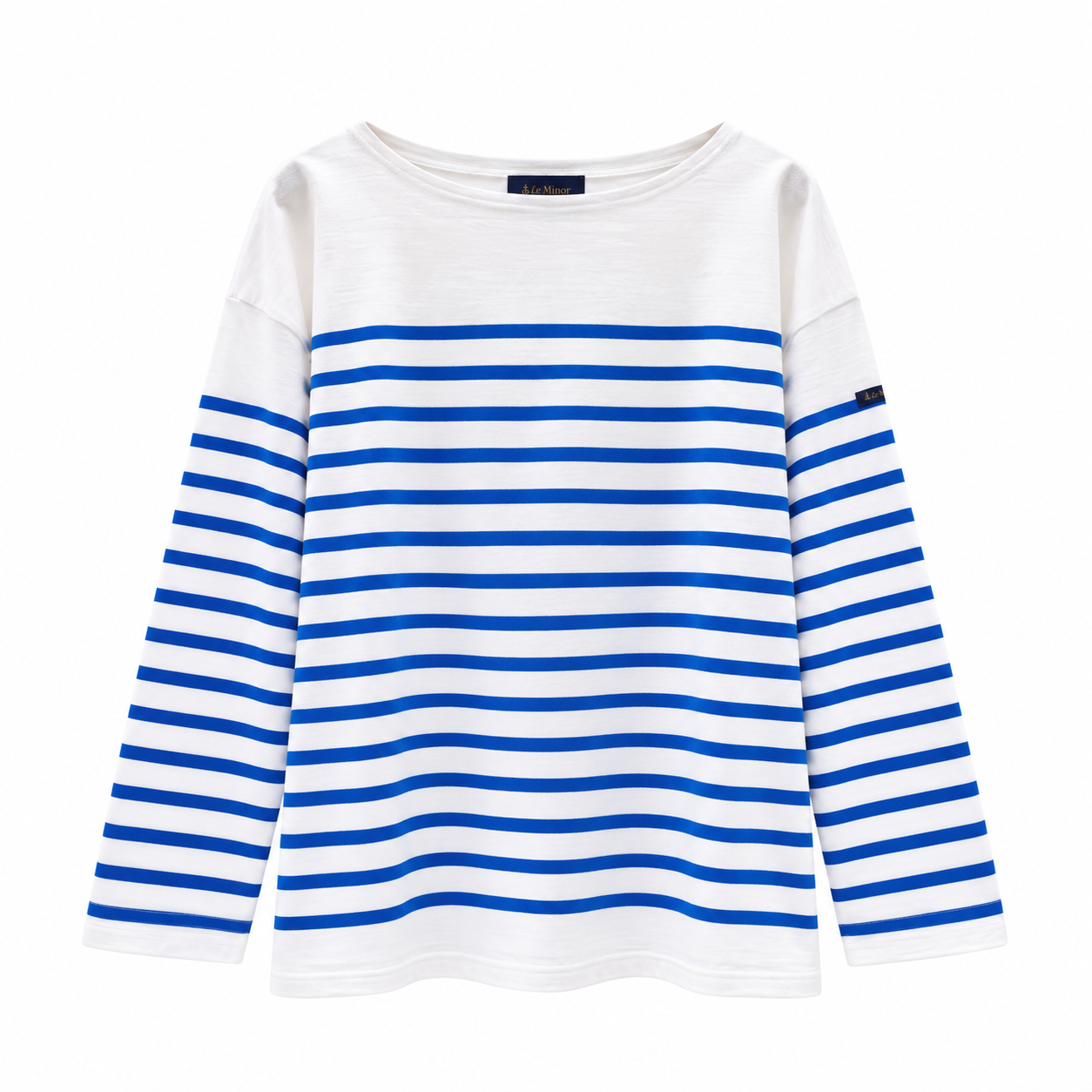 France T-shirt 特殊底白底橫條長袖