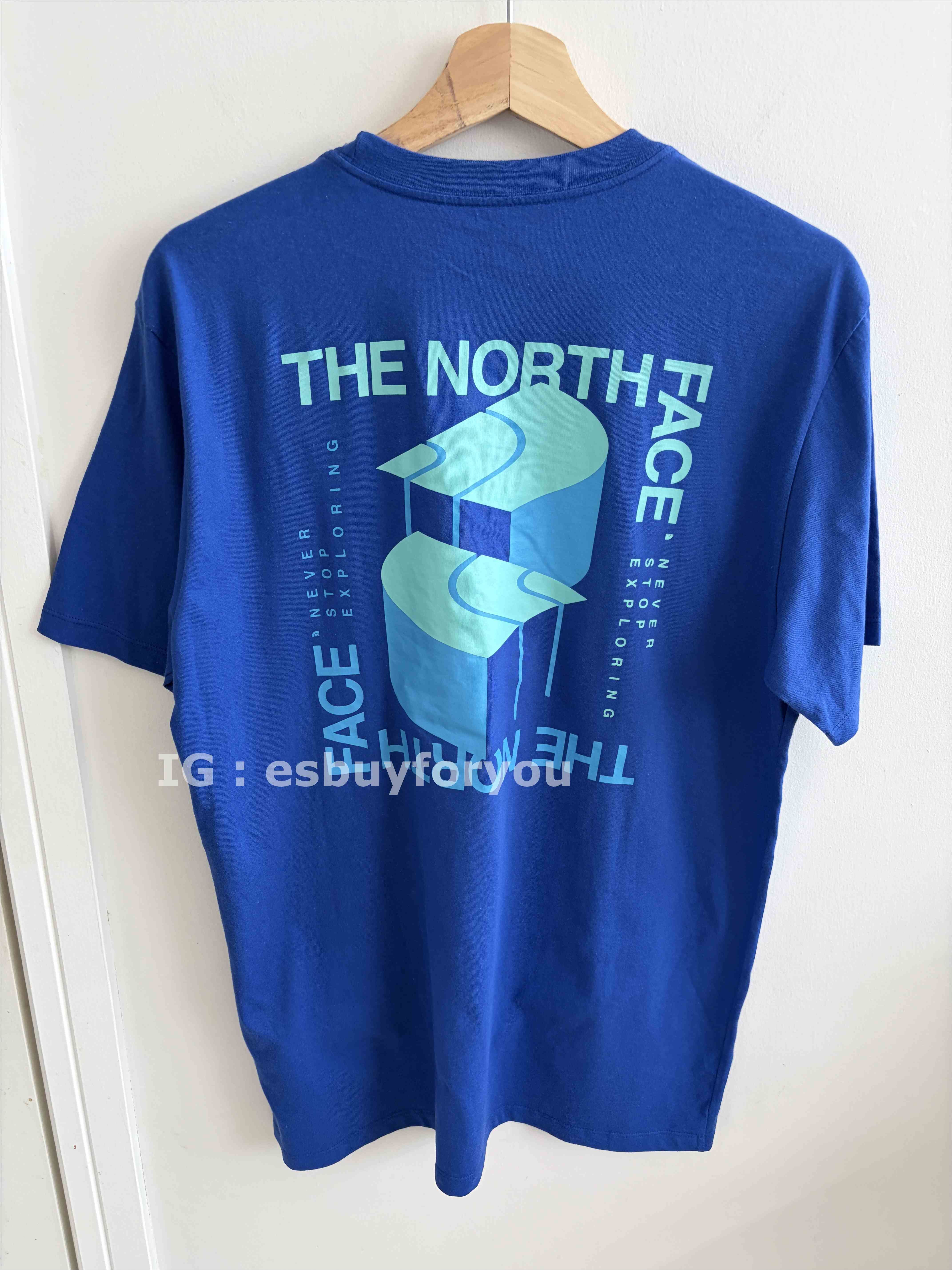 The North Face 男款 正反造型圖案 短TEE