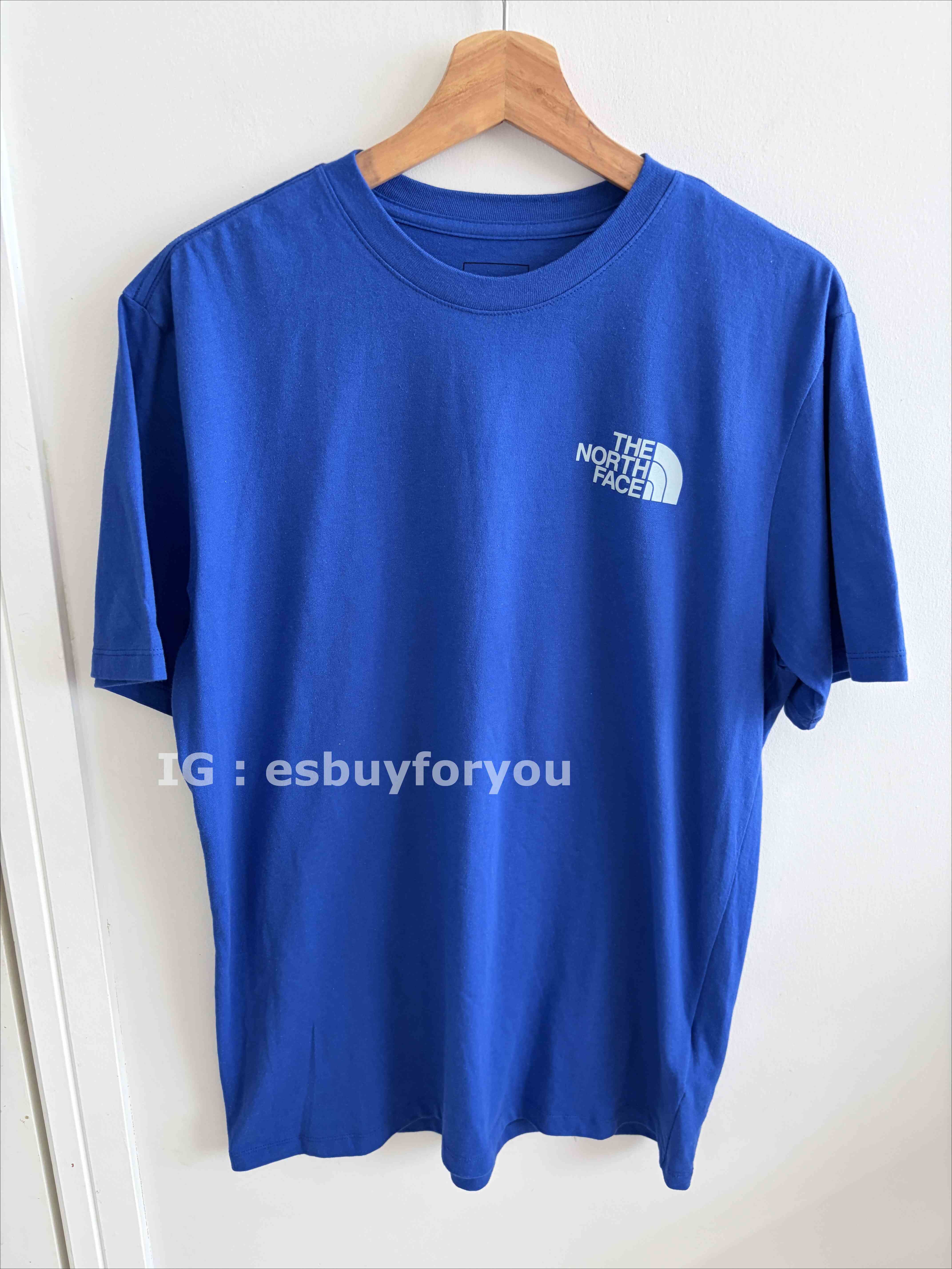 The North Face 男款 巔峰山脈 正反圖案 短TEE