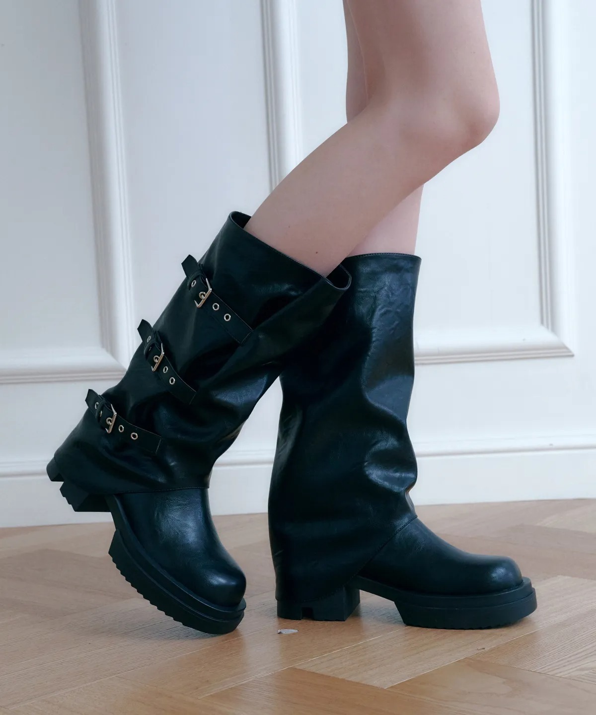 SALT AND CHOCOLATE Duncan Buckle Mid Boots