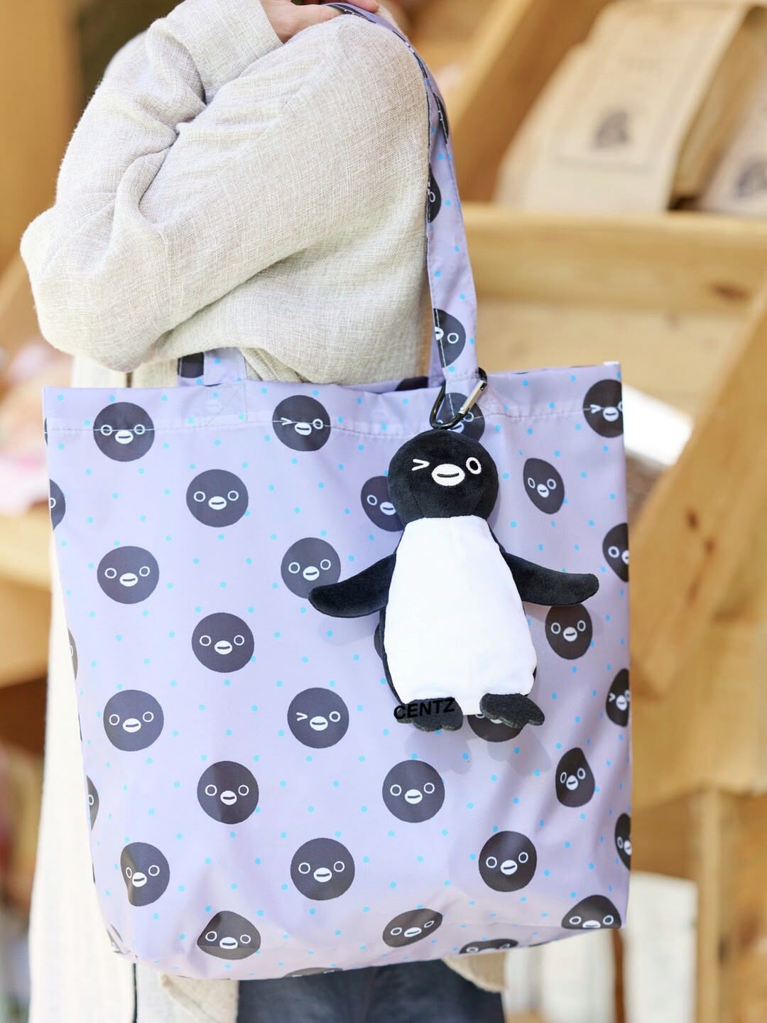 日本 Suica Penguin Packable Bag