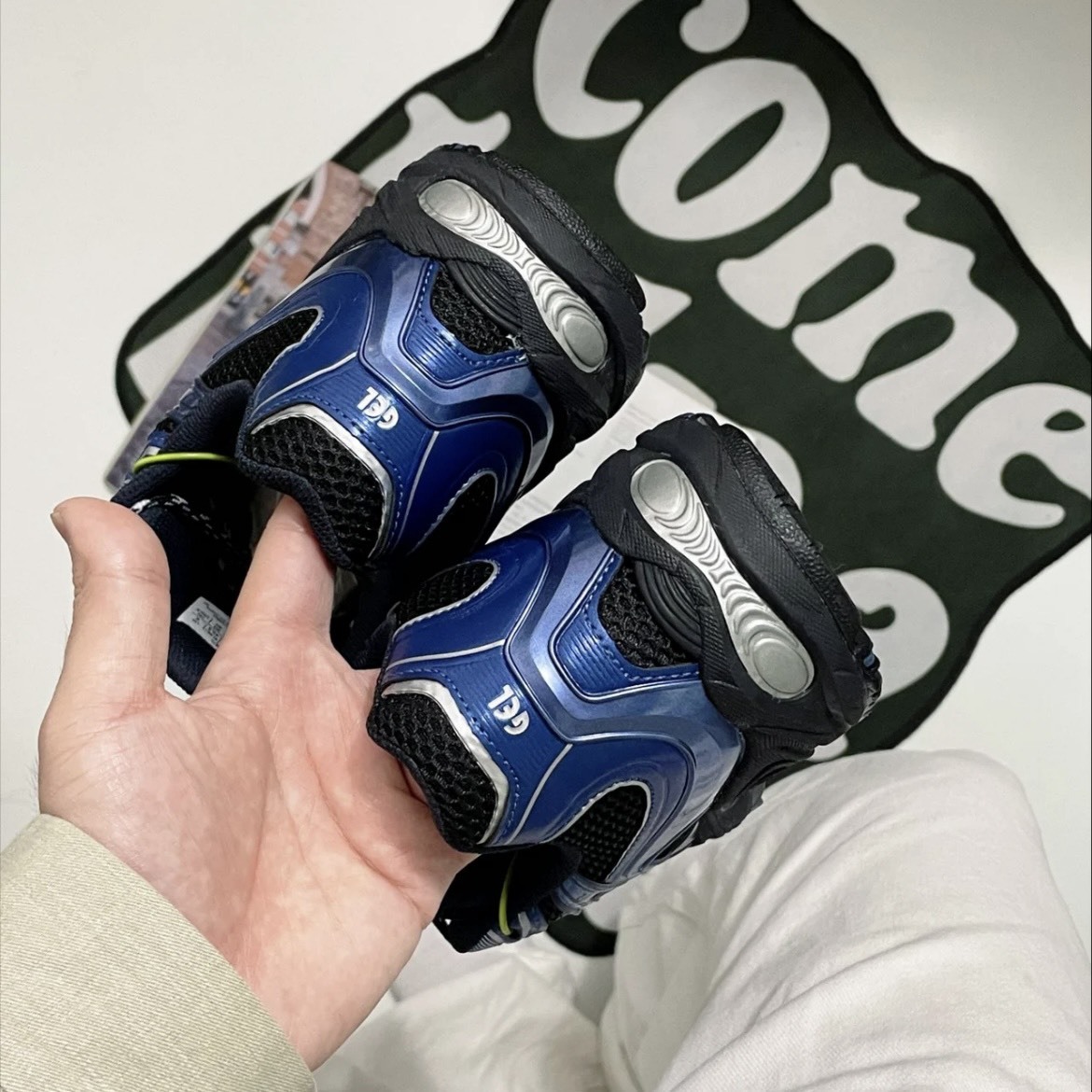 【代購】ASICS GEL-KAHANA TR NEXUS 亮面復古增高休閒鞋 男女同款 皇家藍