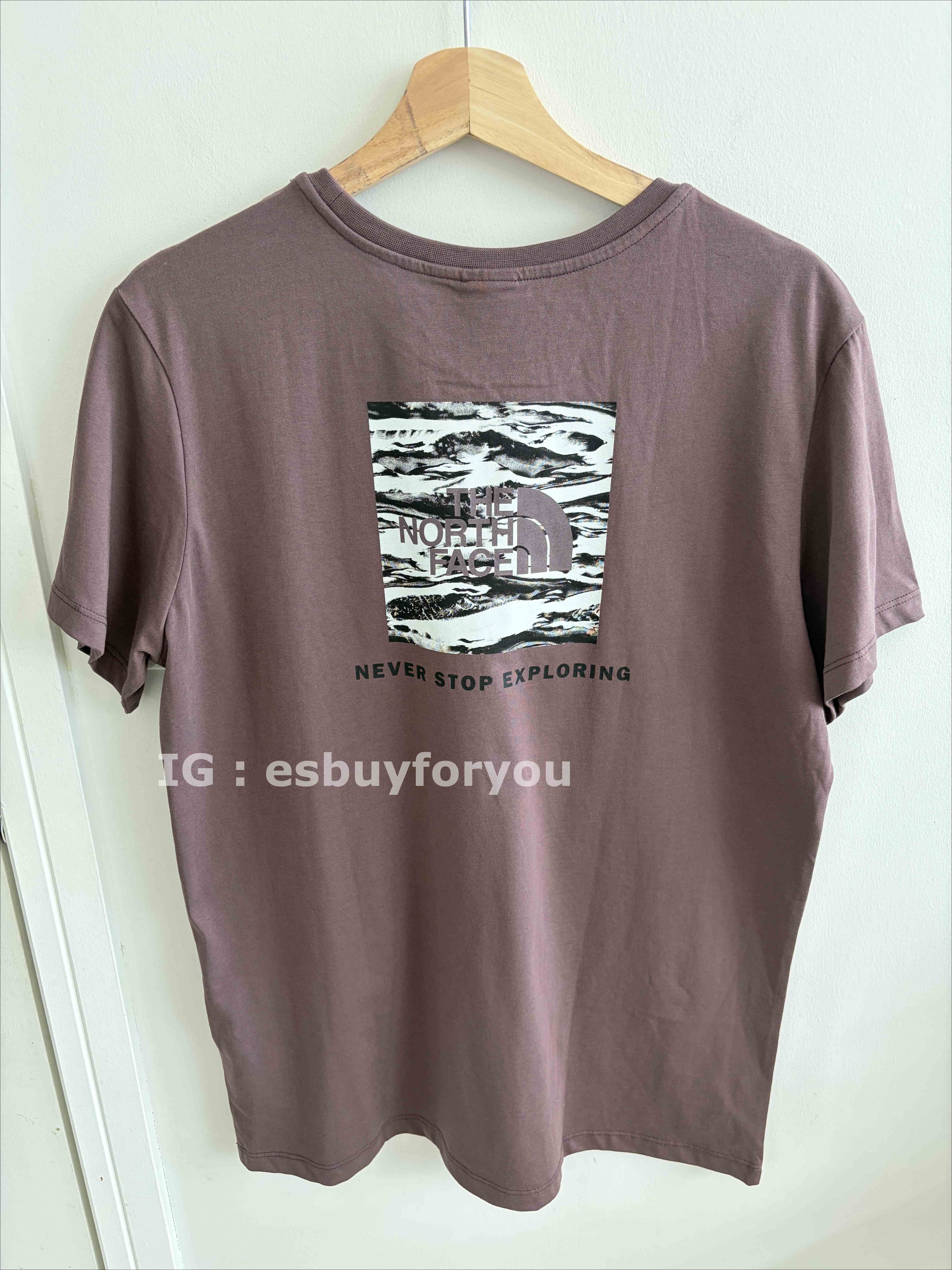 THE NORTH FACE 女大人 造型BOX 短TEE  (小寬版)