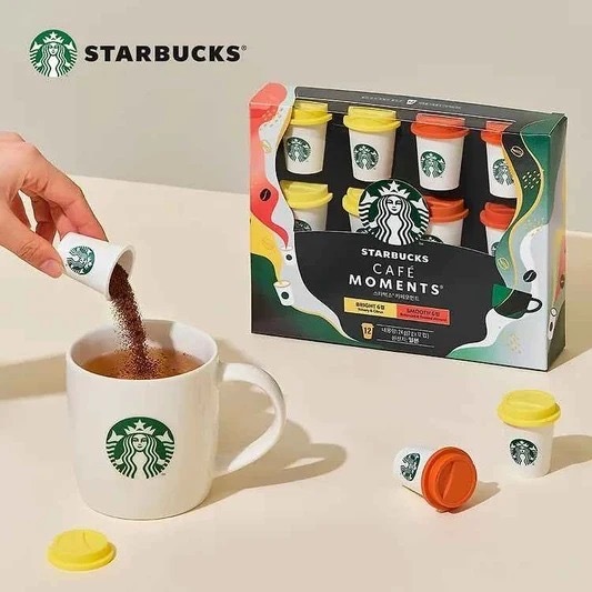 韓國 Starbucks 星巴克 即沖咖啡 迷你杯禮盒 (12個/盒) - 預期10月中旬到貨