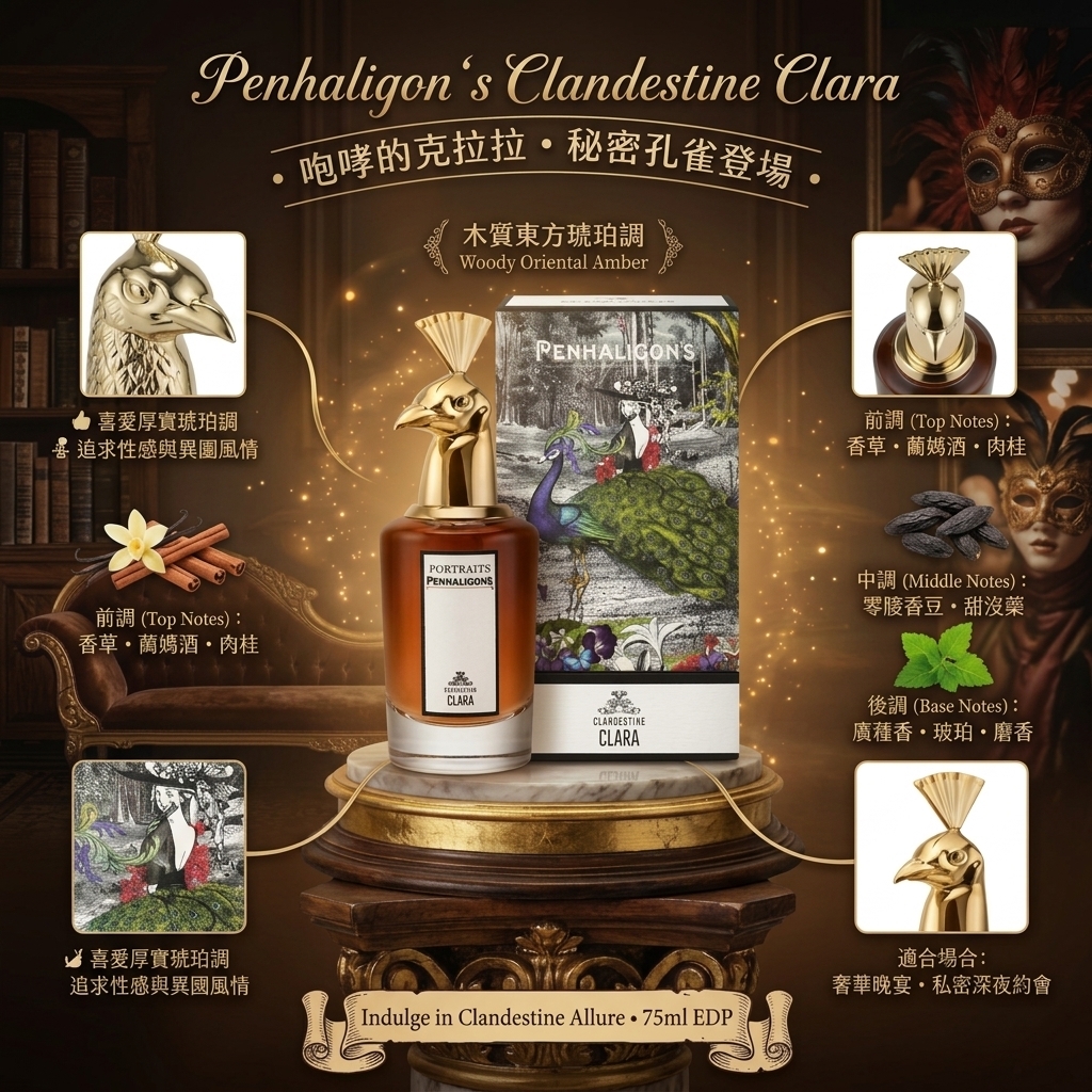 Penhaligon's 孔雀 Clara75ml