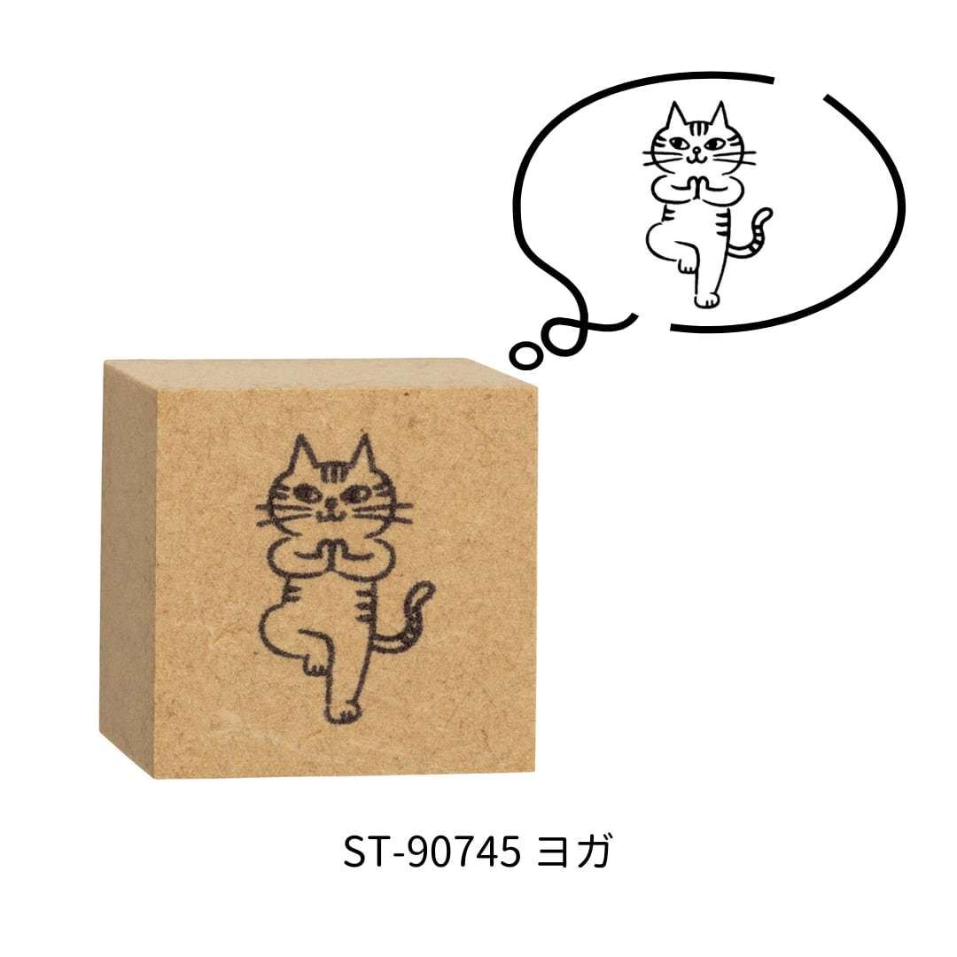 DECOLE YOGA WOOD STAMP