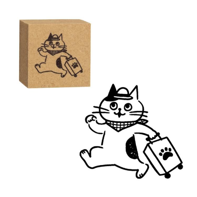 DECOLE TRAVELING WOOD STAMP