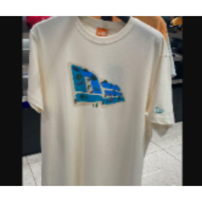 HOT-CCG0913-152 -NEWERA13546356-白T藍色大LOGO M (A152)