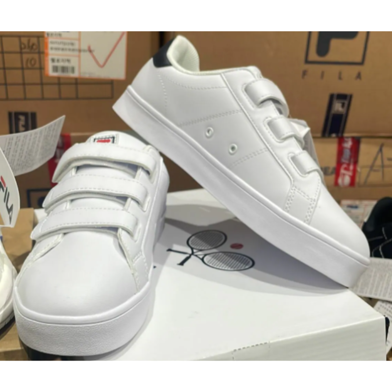 HOT-CCG0913-179 22-Shoes1TM00623E-125-FILA白色休閑鞋鞋尾深藍色貼鞋款 250 (A179)