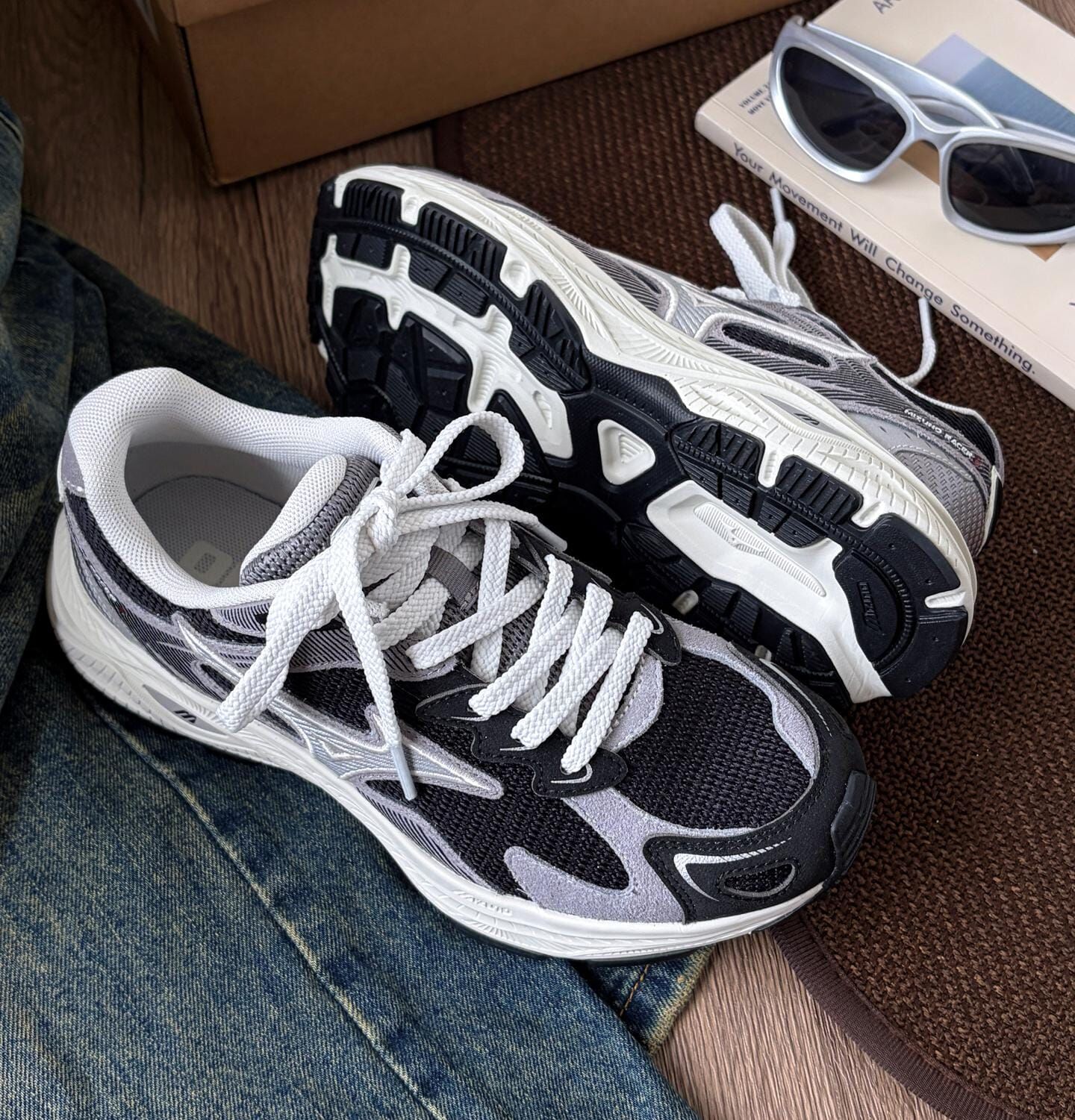 MIZUNO RACER S 復古 夜行黑 🩶🖤