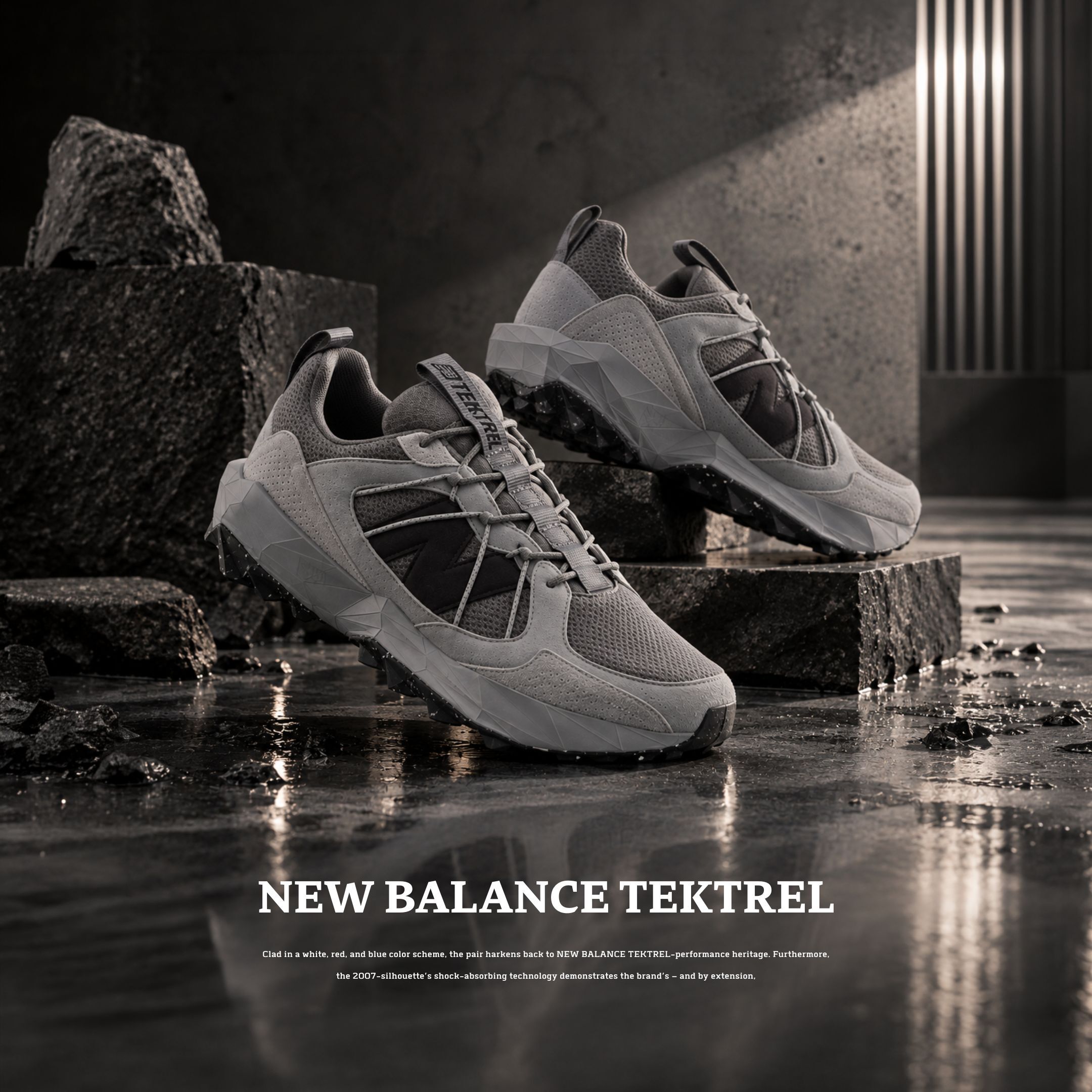 NICEDAY 代購 NEW BALANCE TEKTREL 灰色 工裝 機能 石灰色 2E 寬楦 越野 MTTTRSCG