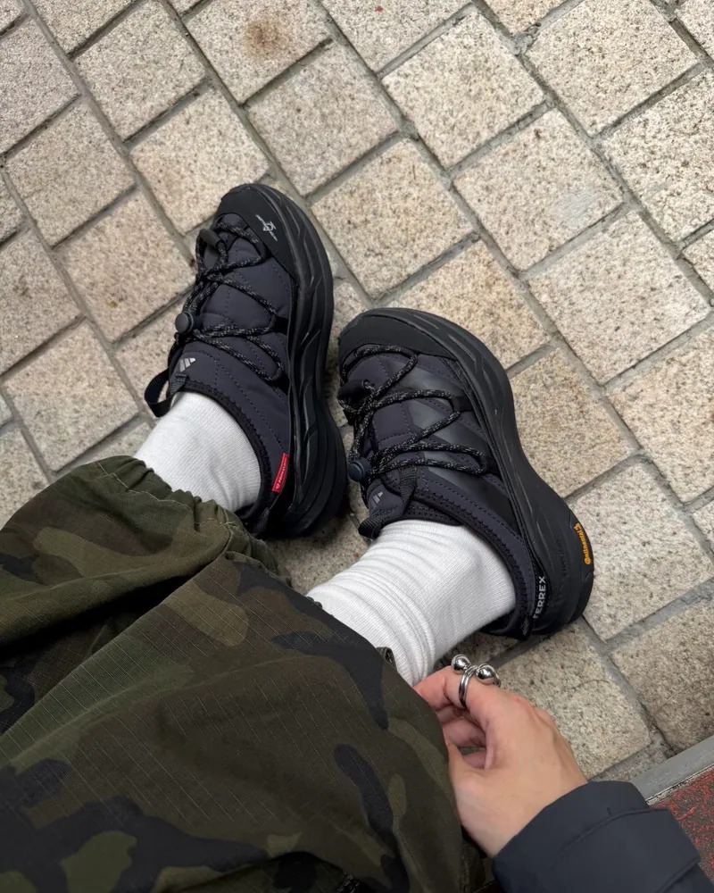 ADIDAS TERREX FREEHIKER LT MULE 穆勒鞋 包頭拖鞋 懶人鞋厚底 增高 Continental™ 馬牌鞋底