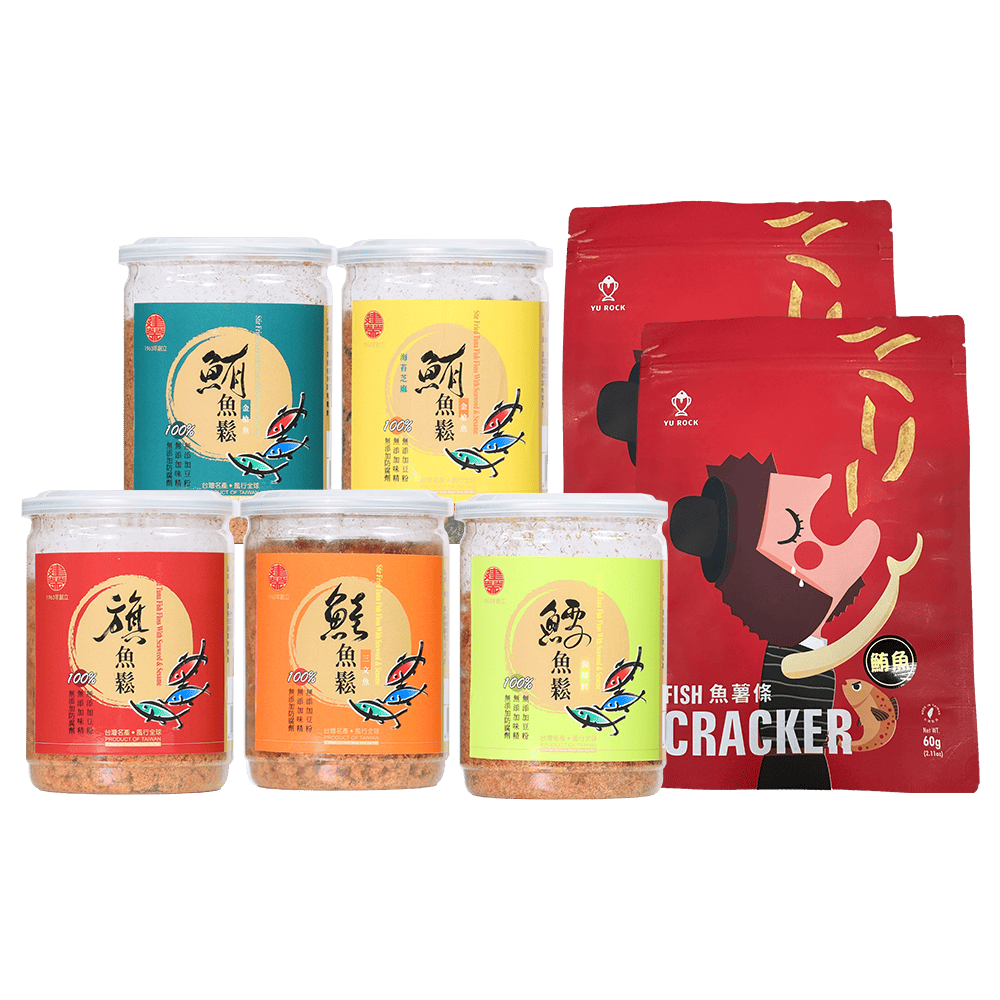 【信大】魚鬆禮盒5入組(送魚薯條2包)