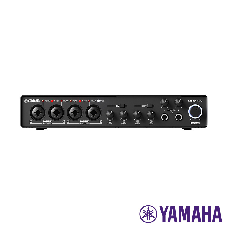 Yamaha URX44C USB-C/MIDI Audio Interface