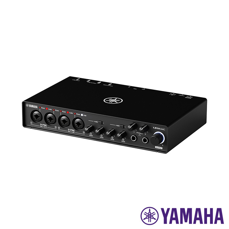 Yamaha URX44C USB-C/MIDI Audio Interface