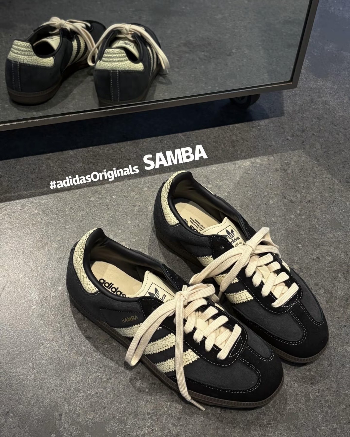 (預訂) Adidas Samba OG - Carbon Warm Vanilla Gum