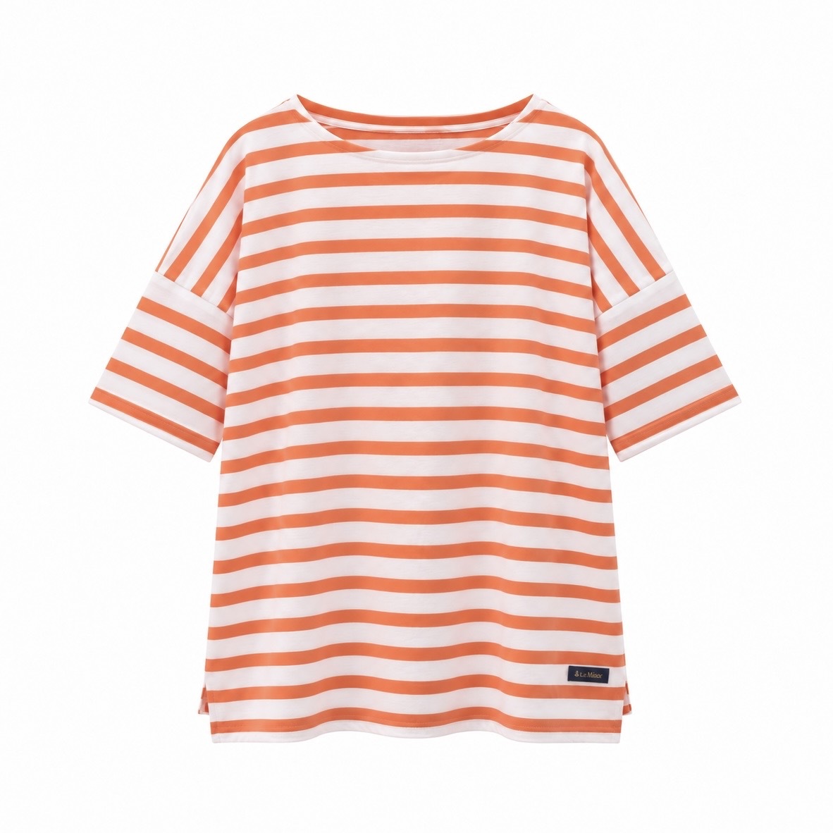 France T-shirt 傘狀版落肩上衣
