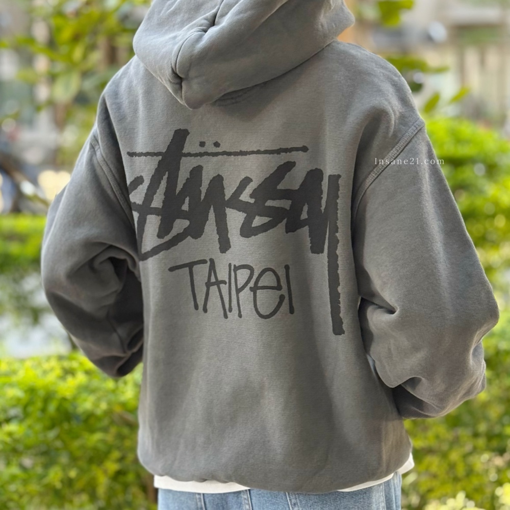 STUSSY TAIPEI 台北限定 台灣 帽踢 秋冬服飾 長袖