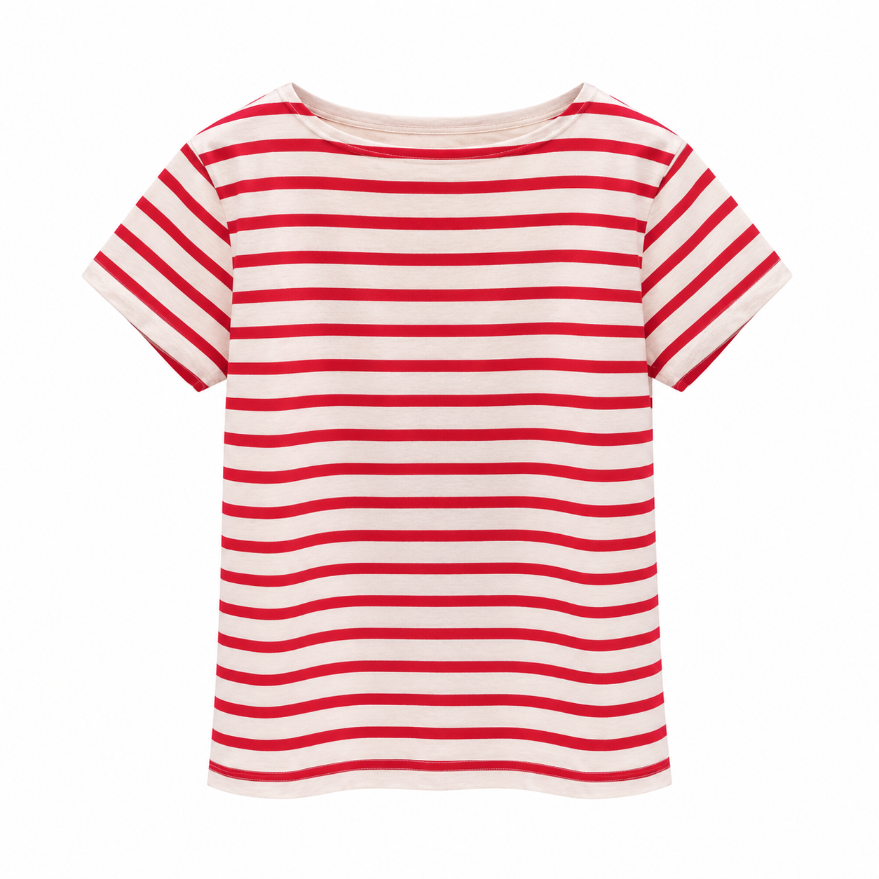 France T-shirt 米底斜袖上衣