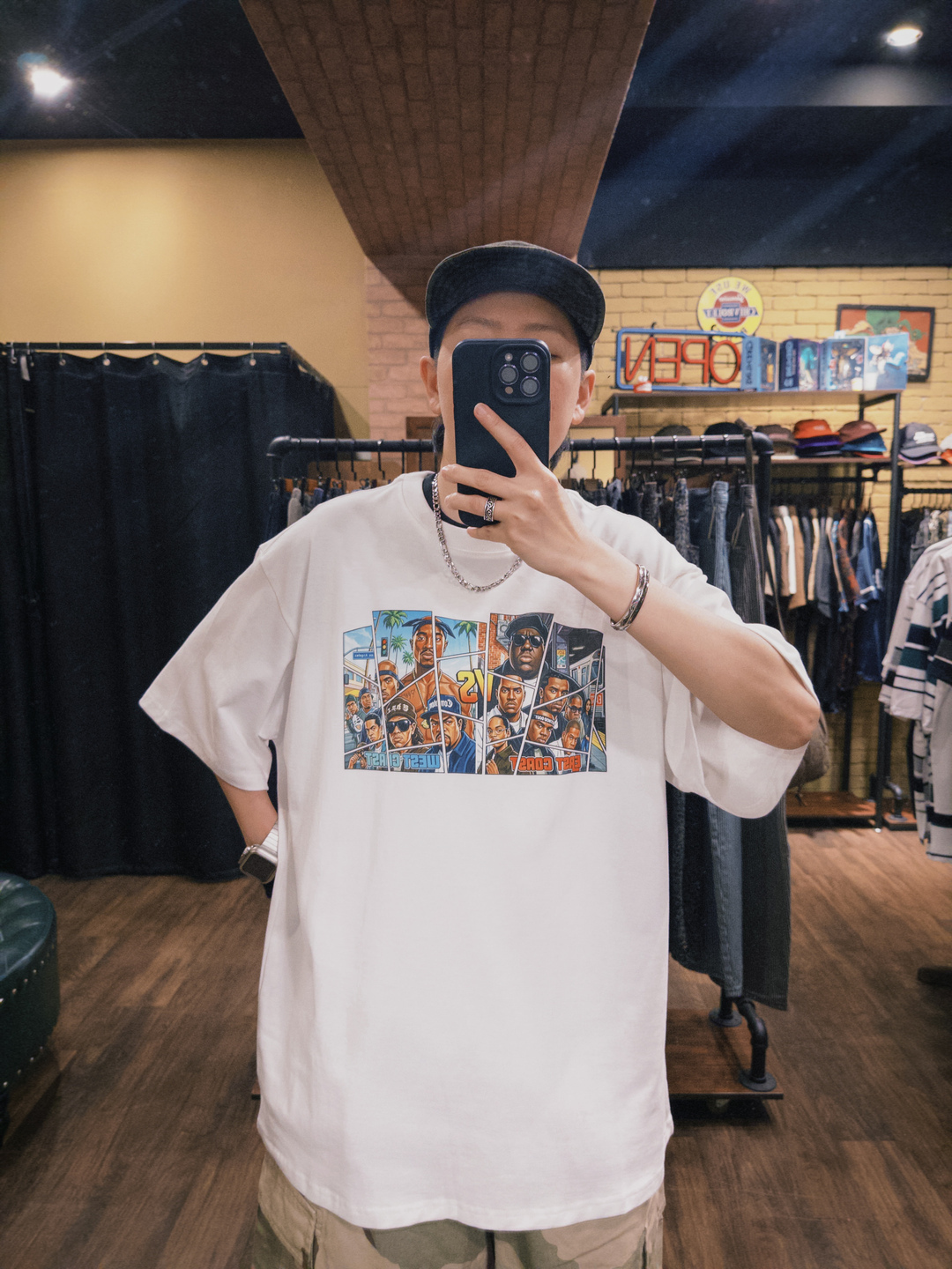 Coast Clash嘻哈漫畫短TEE