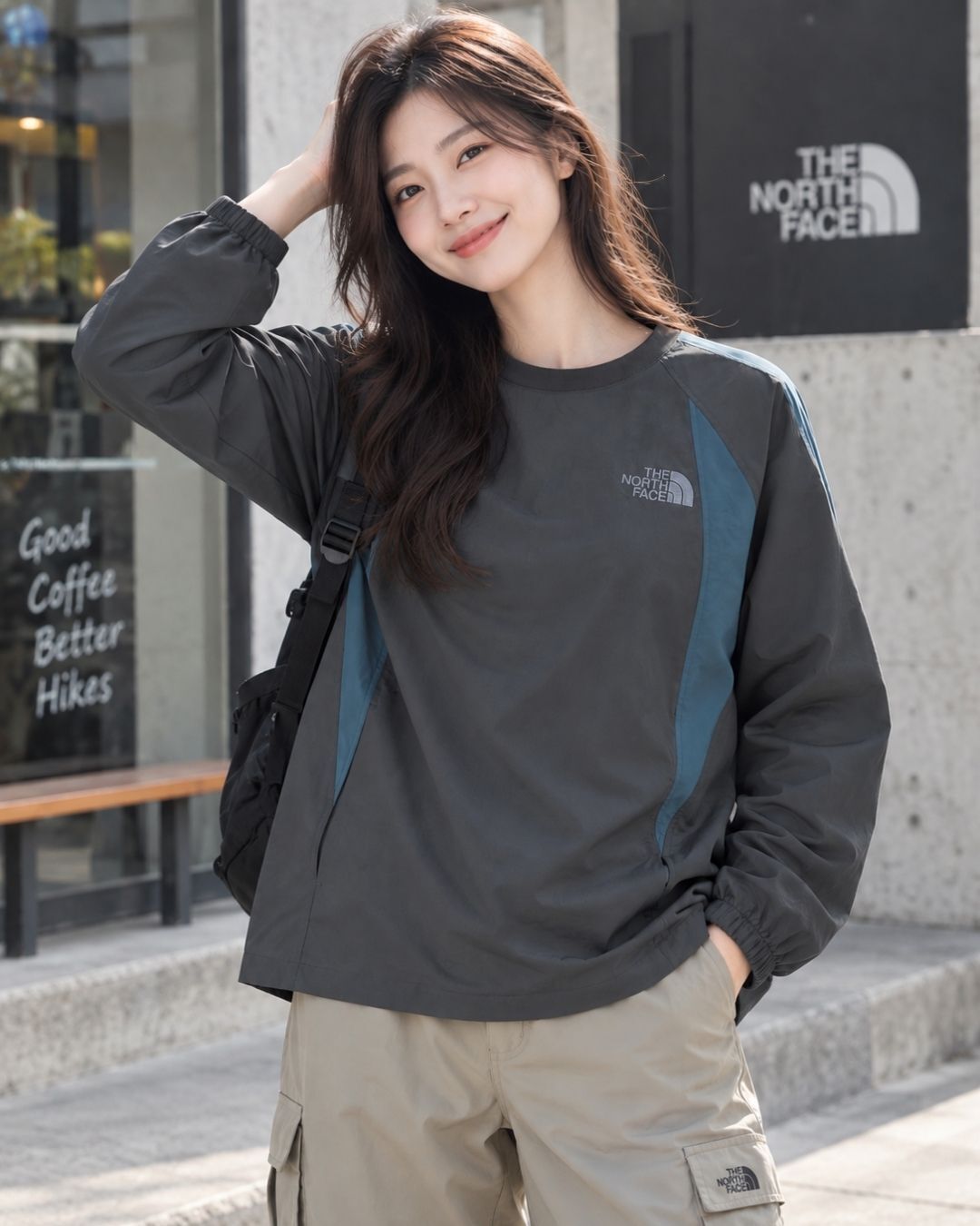 【預購】The North Face VARIA CREWNECK 尼龍機能長袖上衣 NM5MS56
