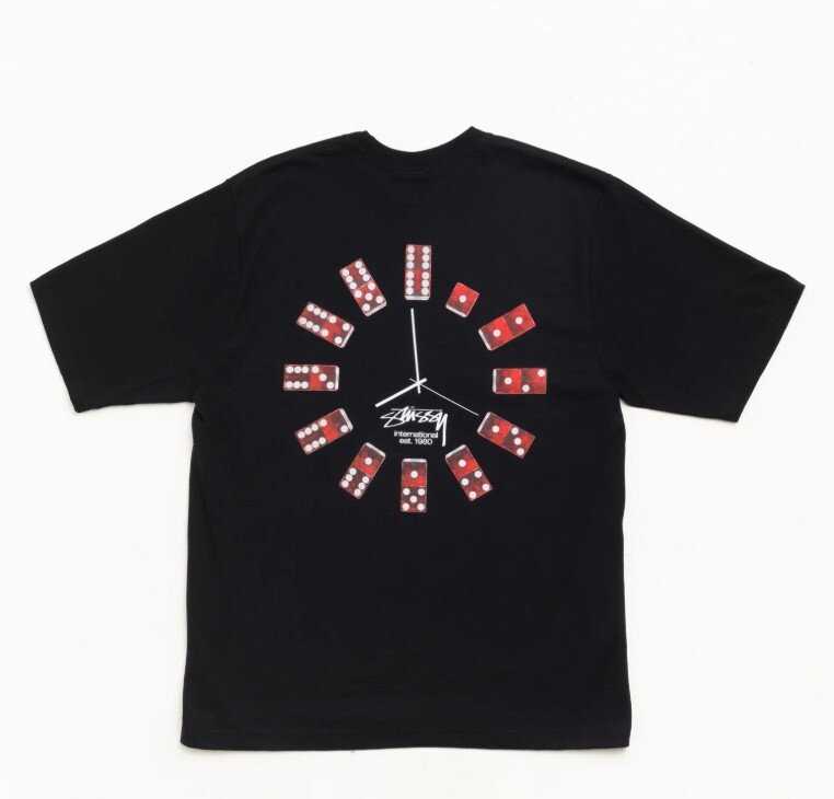 Stussy DICE CLOCK TEE 骰子時鐘 短TEE 1905202