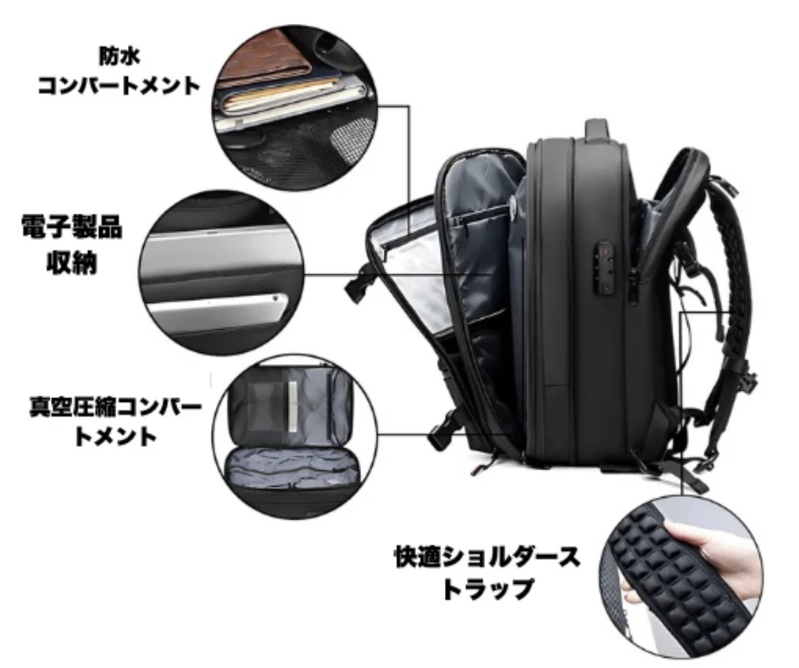 日本大人氣真空壓縮旅行背包 9月團