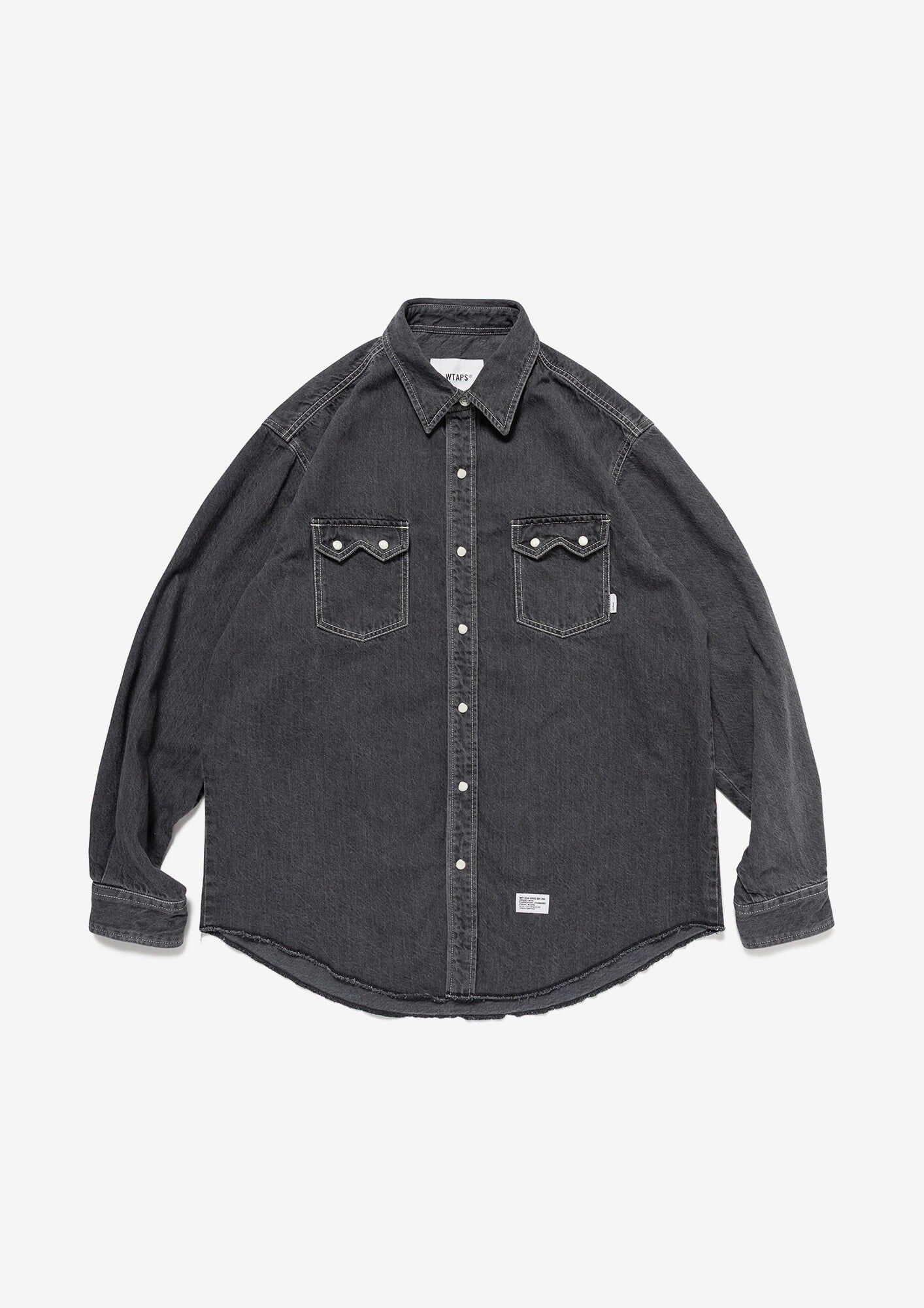 『代購商品』2026AW WTAPS ALLMAN / LS / COTTON. DENIM 丹寧 襯衫 262CWDT-SHM04