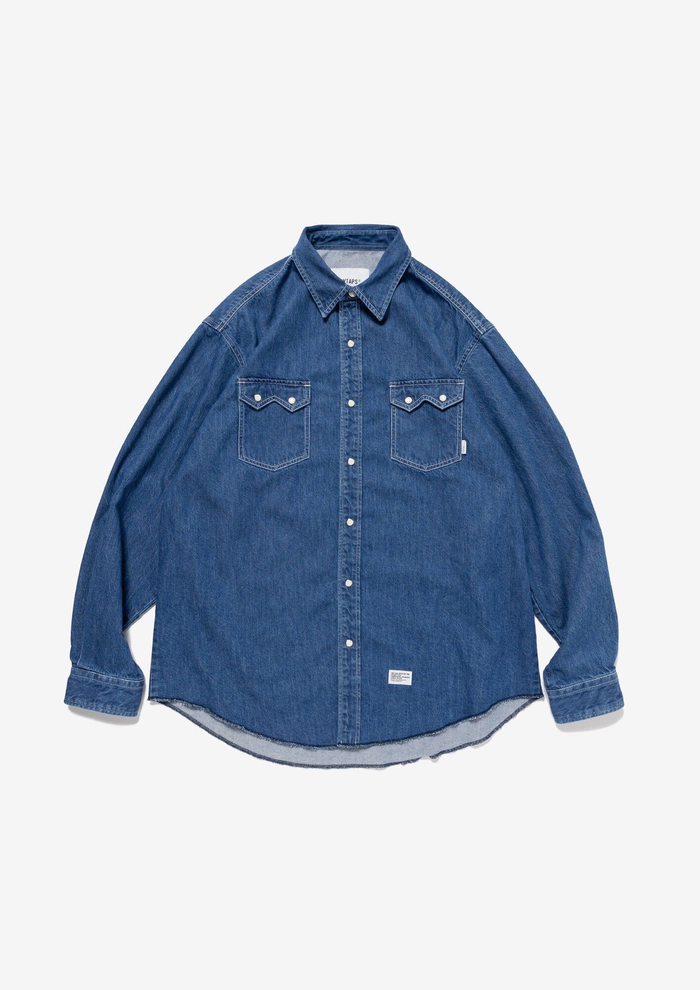 『代購商品』2026AW WTAPS ALLMAN / LS / COTTON. DENIM 丹寧 襯衫 262CWDT-SHM04