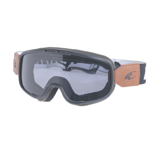 【KOMINE】 HK-500 MOTO LEATHER 復古真皮風鏡