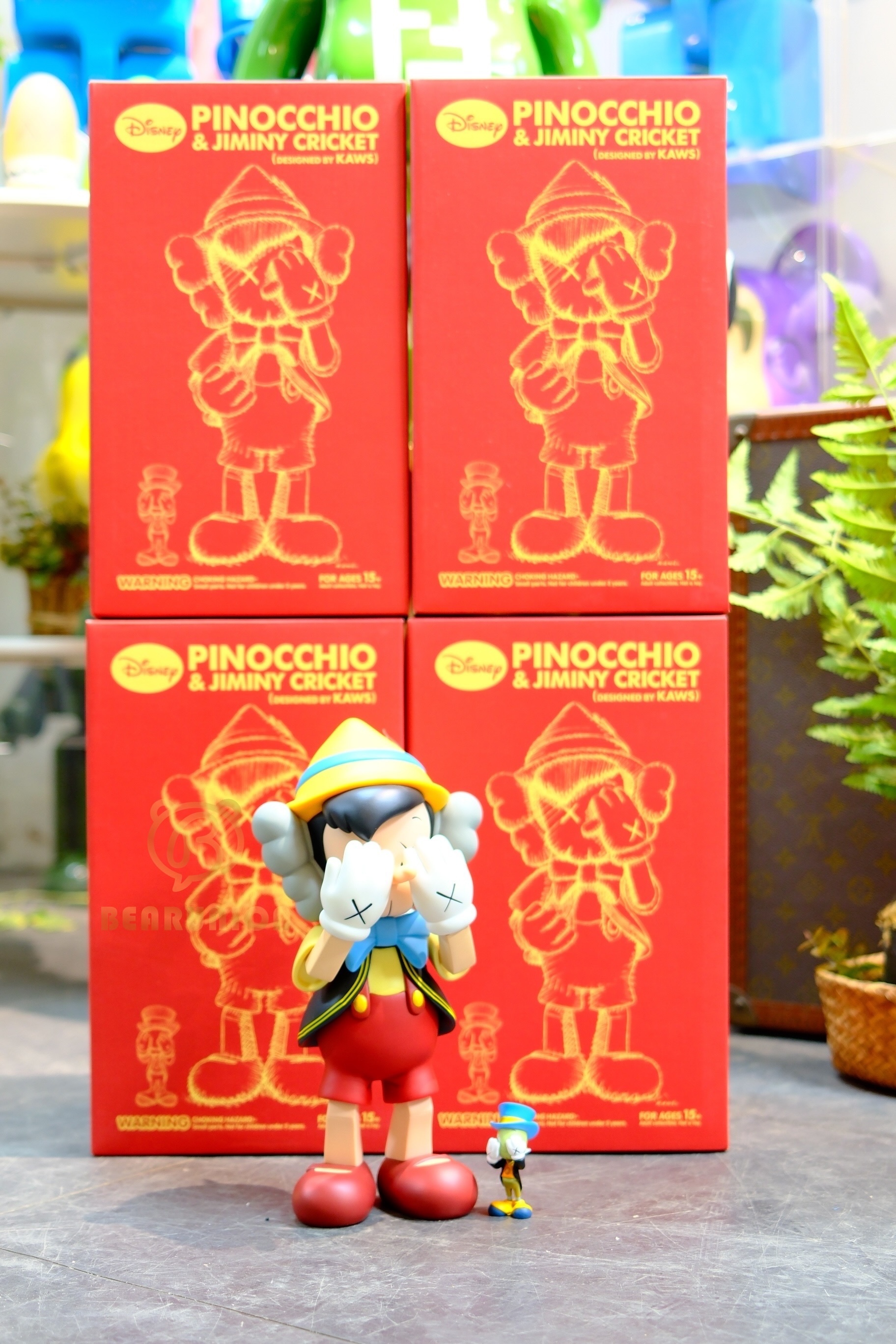 🥇現貨🥇KAWS Pinocchio Jiminy Cricket 2010 匹諾曹 木偶仔